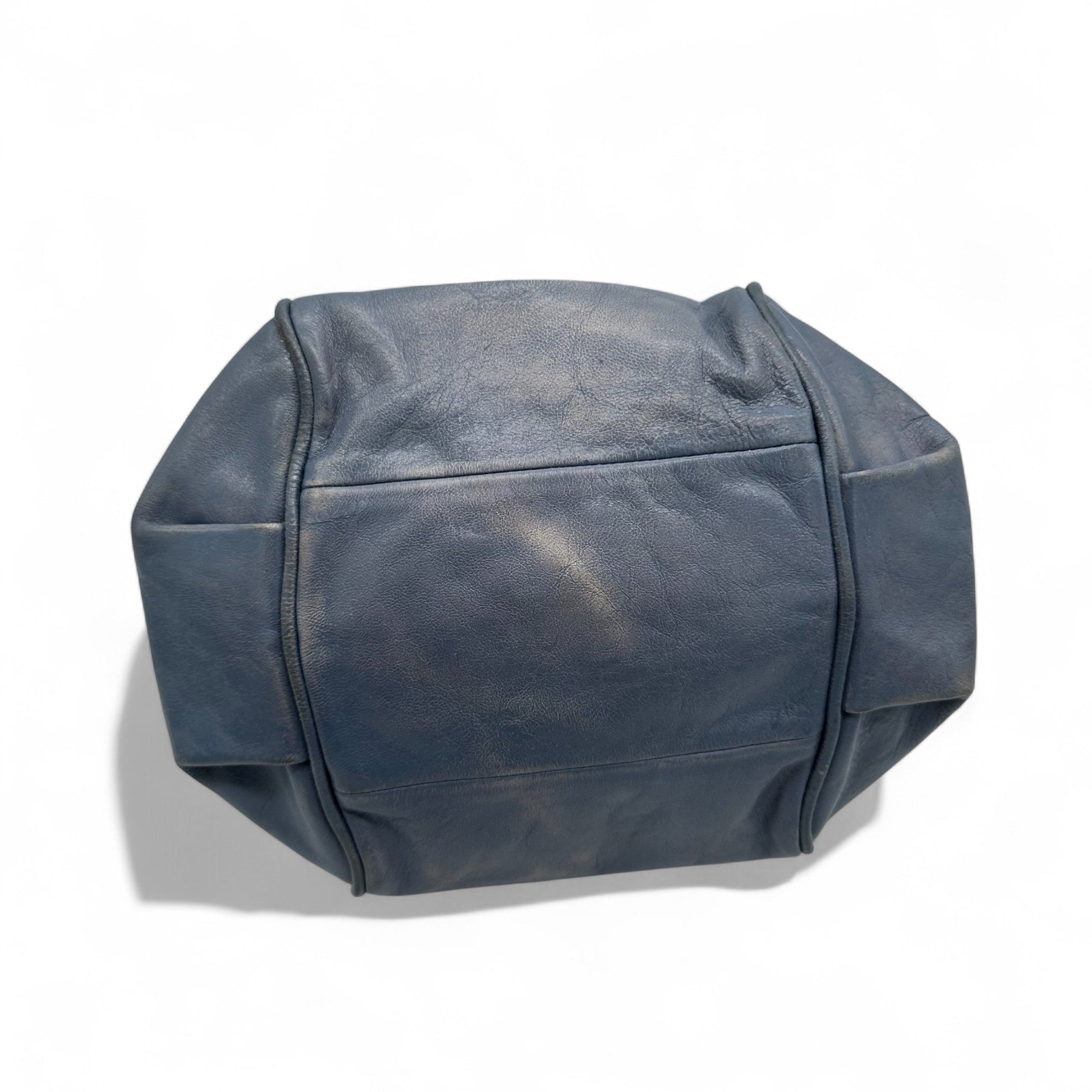 Vintage Chloè Ethel Mini Handbag in Blue Leather - Thanks it's Vintage