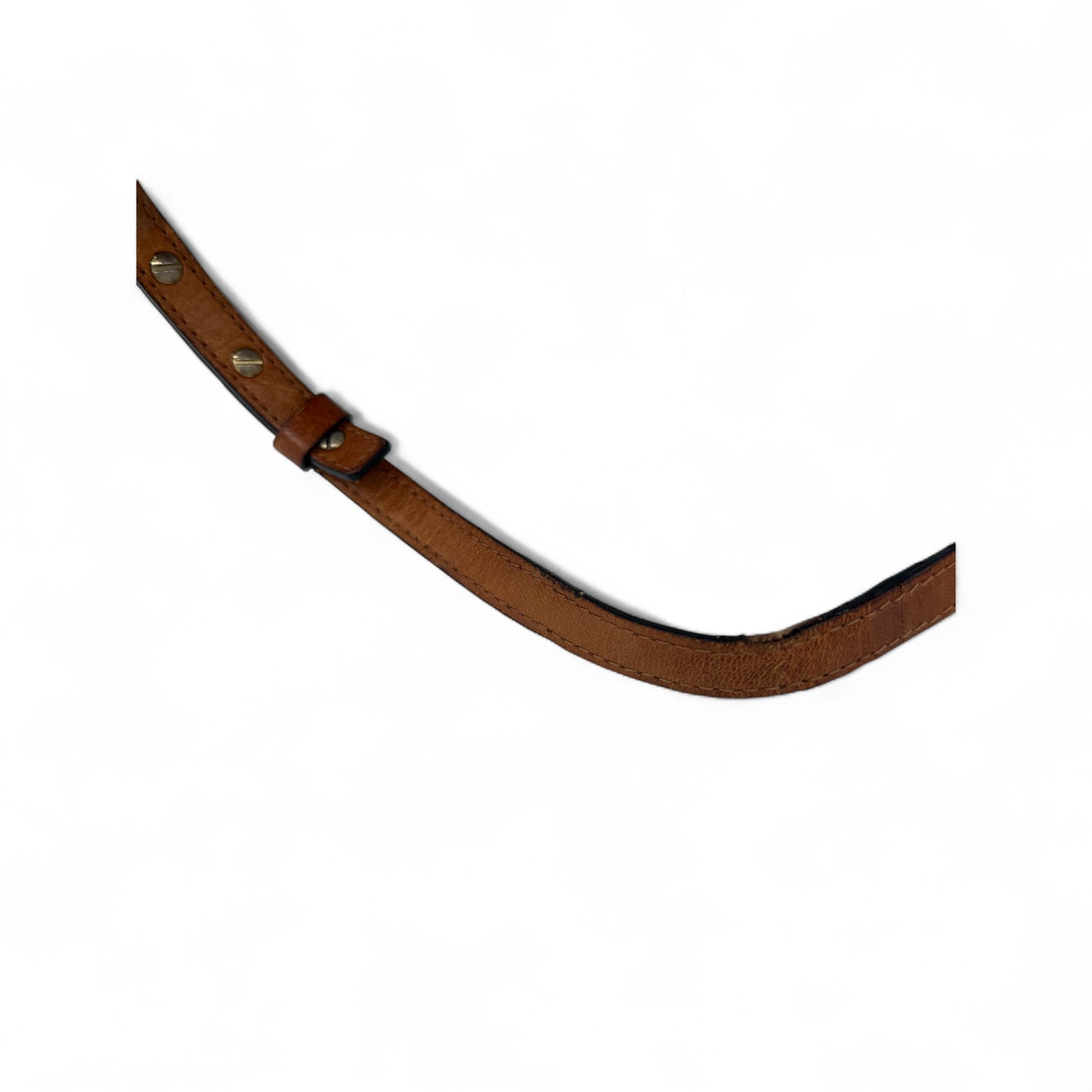 Vintage Chloe Mini Ethel Handbag In Tan Leather with Two Way Strap - Thanks it's Vintage