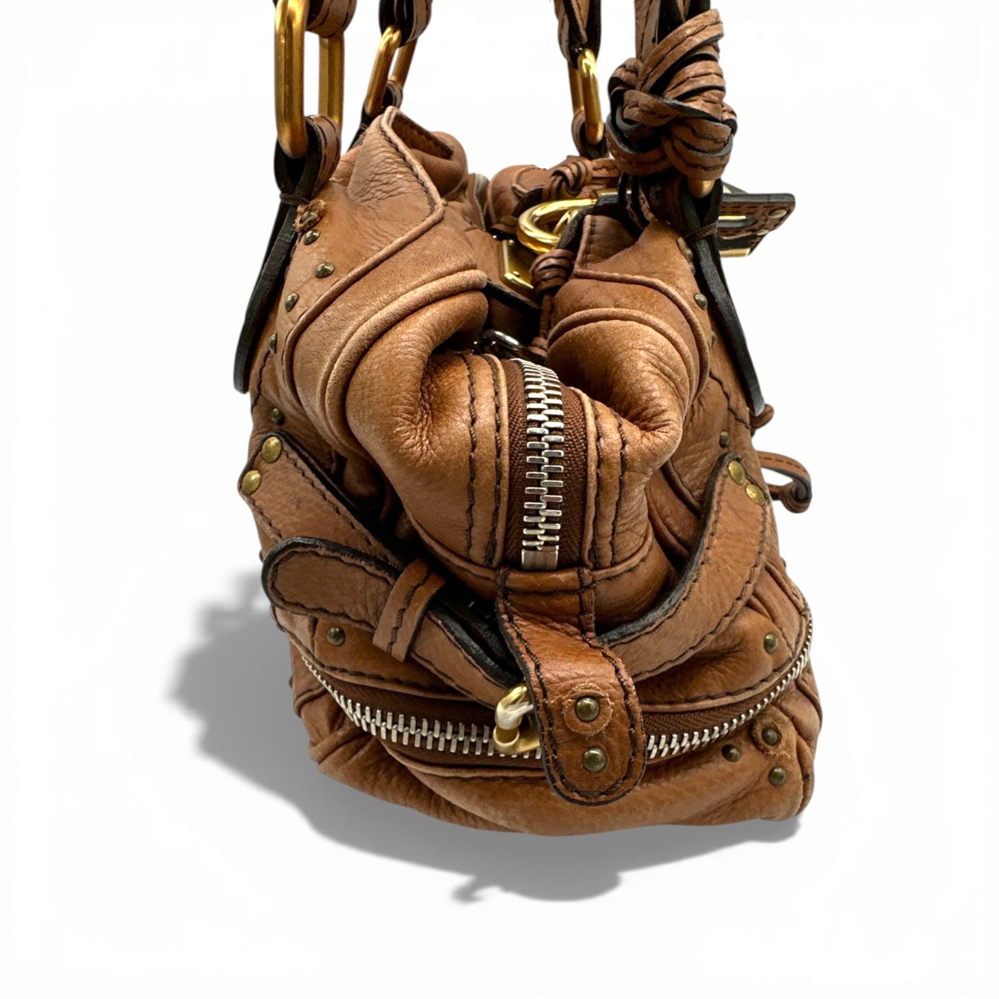 Vintage Chloé Paddington Brown Leather Handbag - Thanks it's Vintage