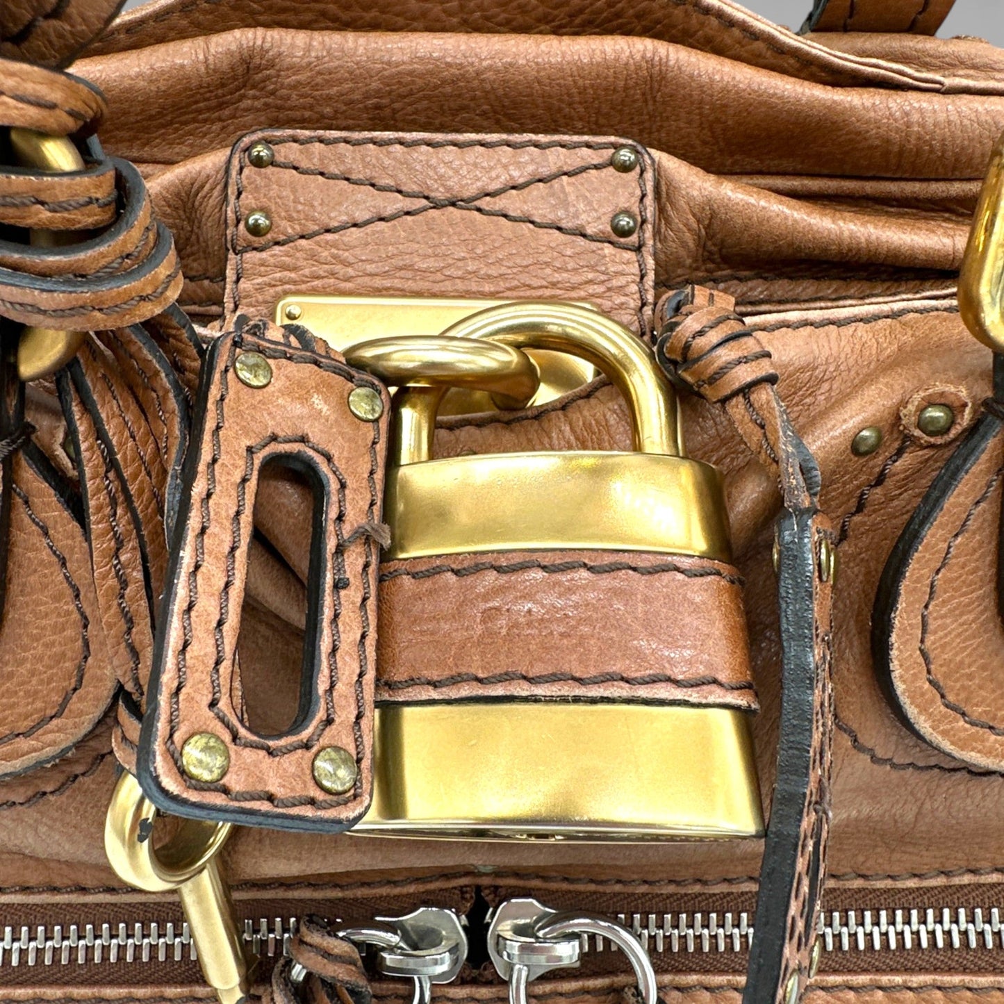 Vintage Chloé Paddington Brown Leather Handbag - Thanks it's Vintage