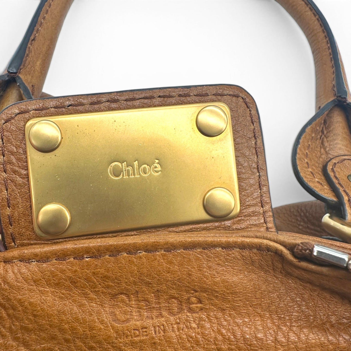 Vintage Chloé Paddington Brown Leather Handbag - Thanks it's Vintage