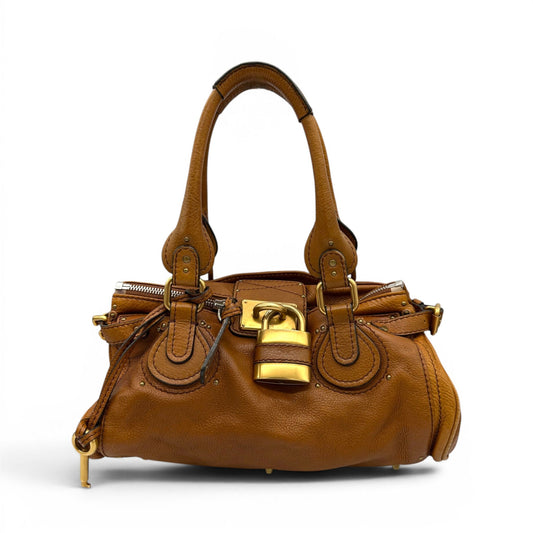 Vintage Chloé Paddington Brown Leather Handbag - Thanks it's Vintage