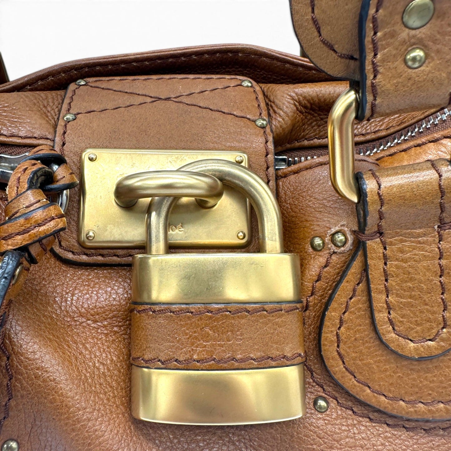 Vintage Chloé Paddington Brown Leather Handbag - Thanks it's Vintage