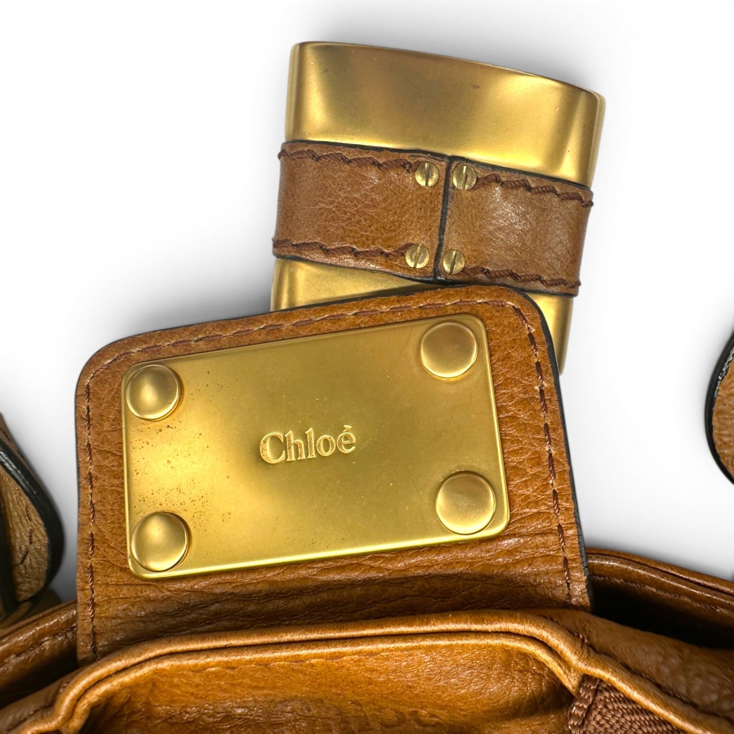 Vintage Chloé Paddington Brown Leather Handbag - Thanks it's Vintage