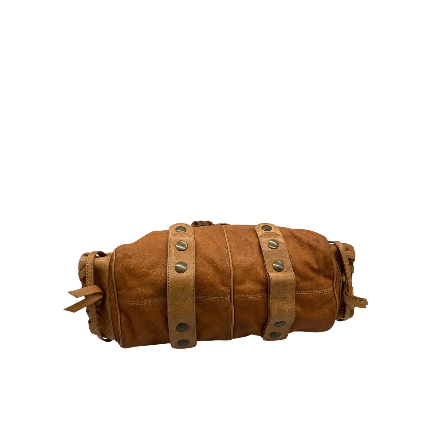 Vintage Chloé Silverado Tan Leather Handbag - Thanks it's Vintage