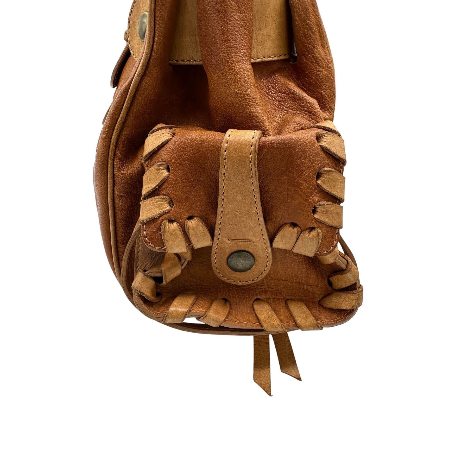 Vintage Chloé Silverado Tan Leather Handbag - Thanks it's Vintage