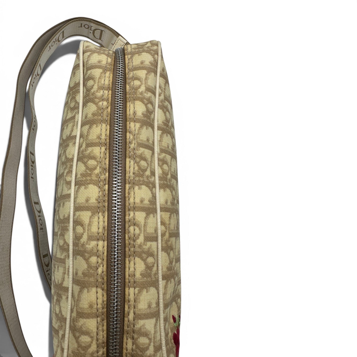 Vintage Christian Dior Trotter Floral Embroidered Camera Bag - Thanks it's Vintage