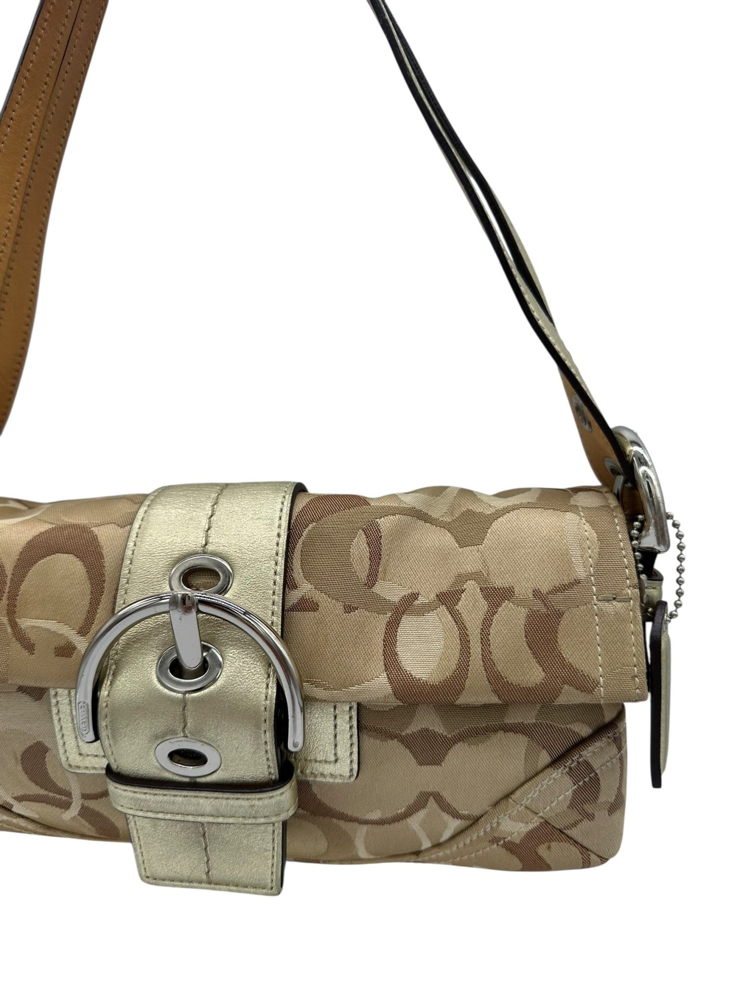 Vintage Coach 0492 Soho Buckle Monogram Shoulder Bag - Thanks it's Vintage