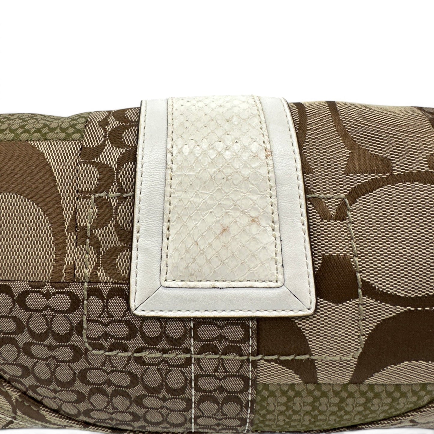 Vintage Coach 10087 Python Trim Soho Shoulder Bag - Thanks it's Vintage