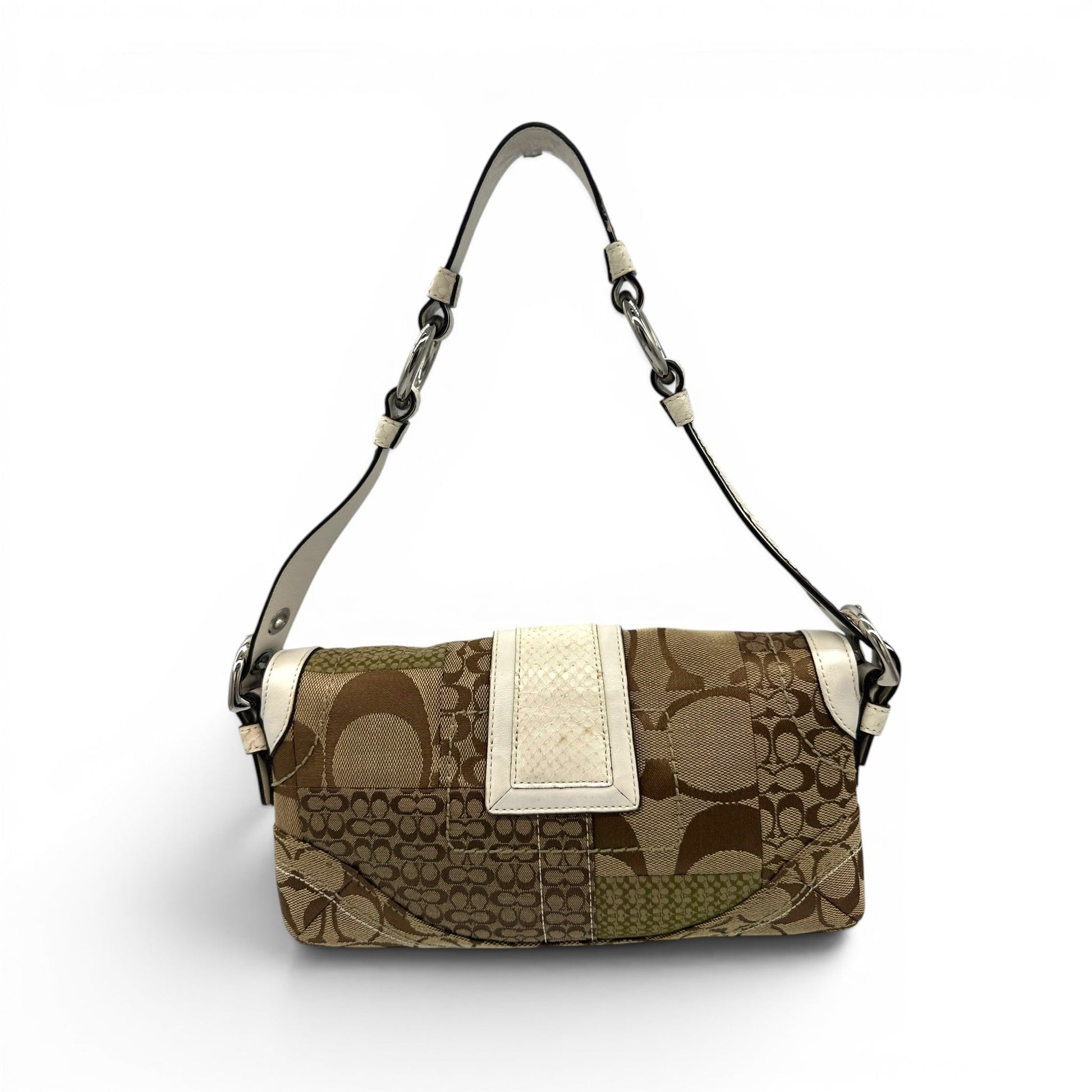 Vintage Coach 10087 Python Trim Soho Shoulder Bag - Thanks it's Vintage