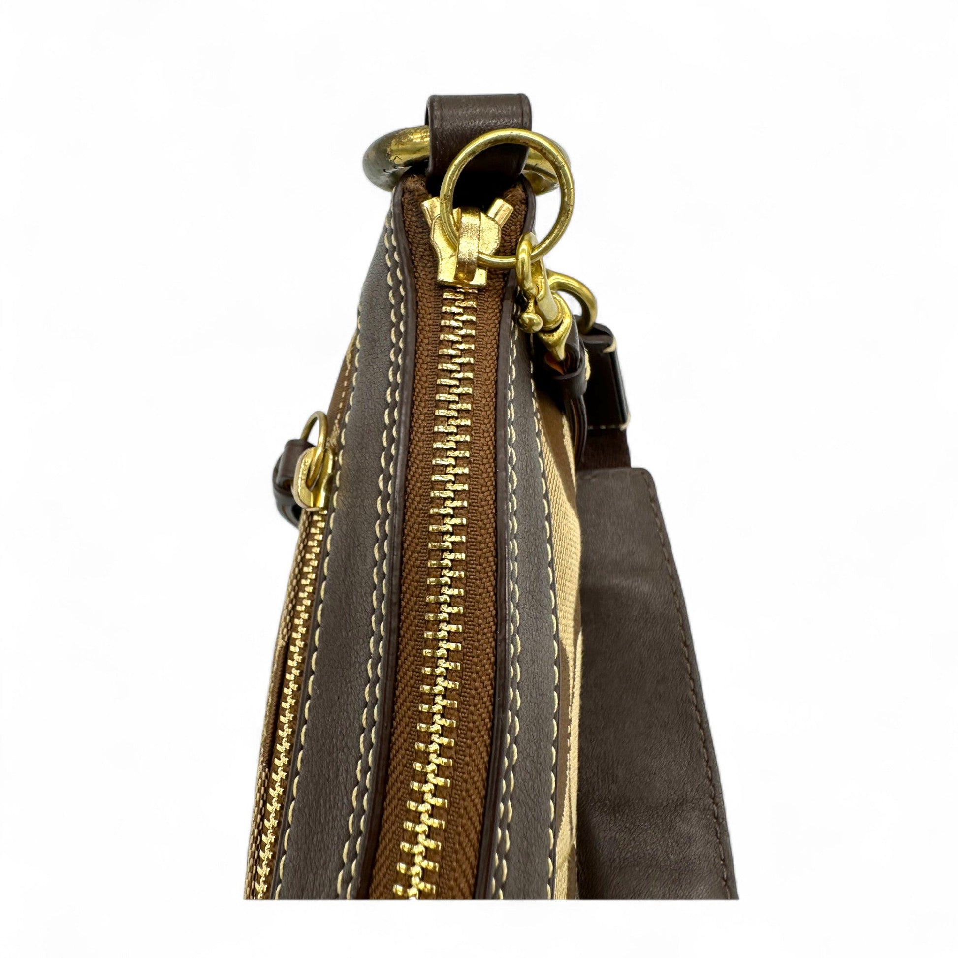 Vintage Coach 10120 Signature Monogram Shoulder Bag - Thanks it's Vintage