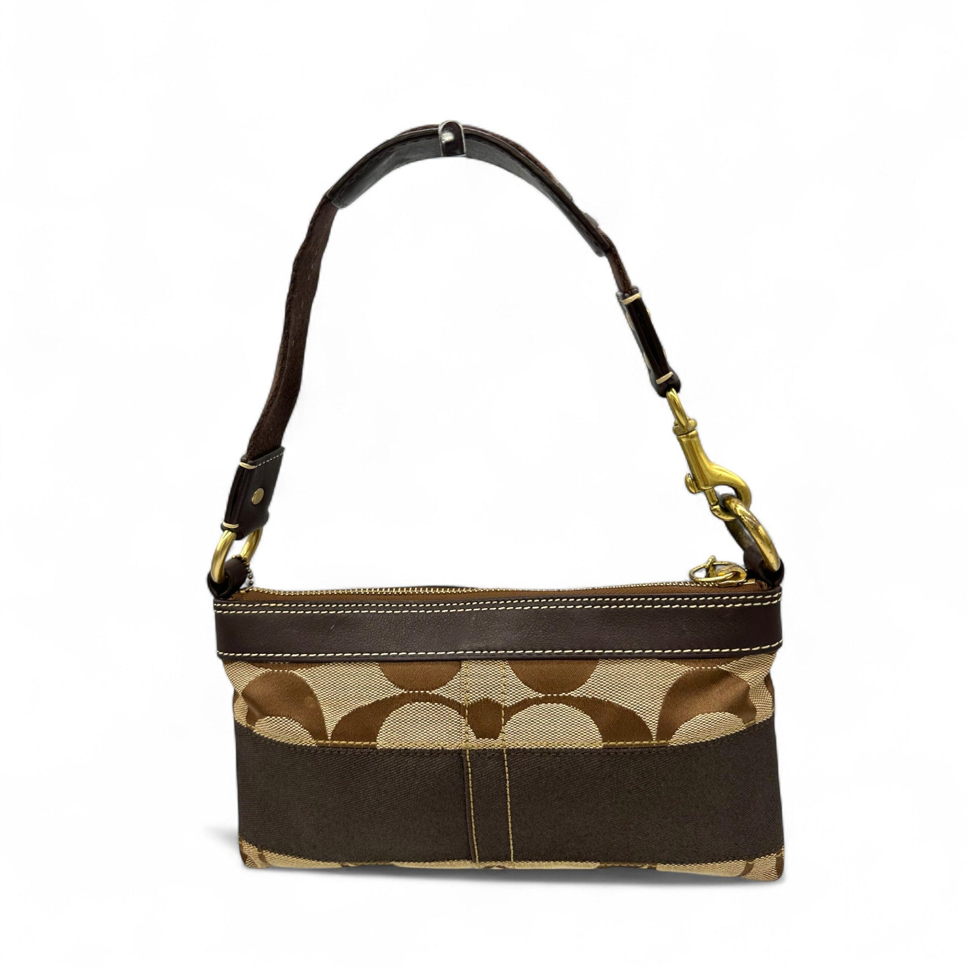 Vintage Coach 10120 Signature Monogram Shoulder Bag - Thanks it's Vintage