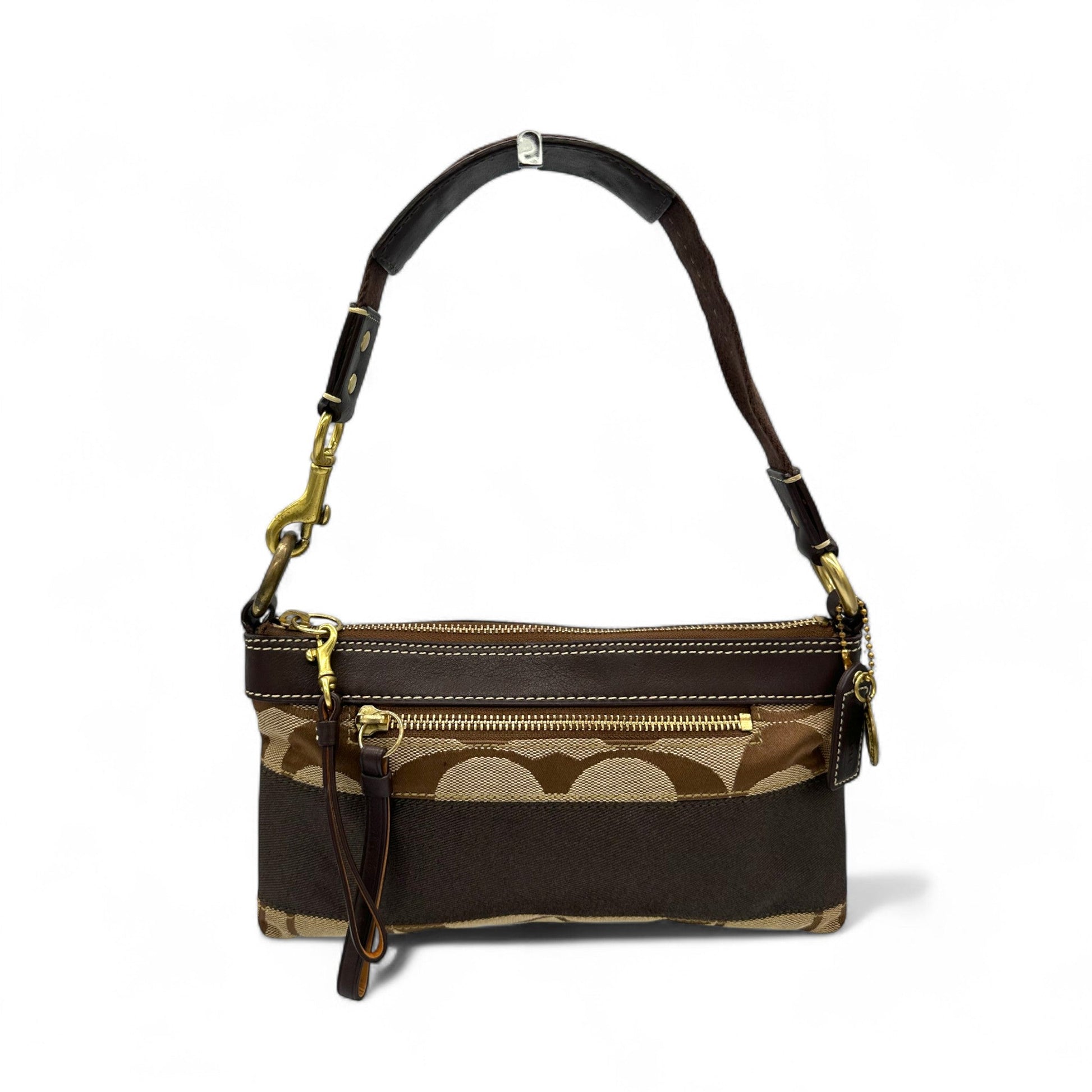 Vintage Coach 10120 Signature Monogram Shoulder Bag - Thanks it's Vintage