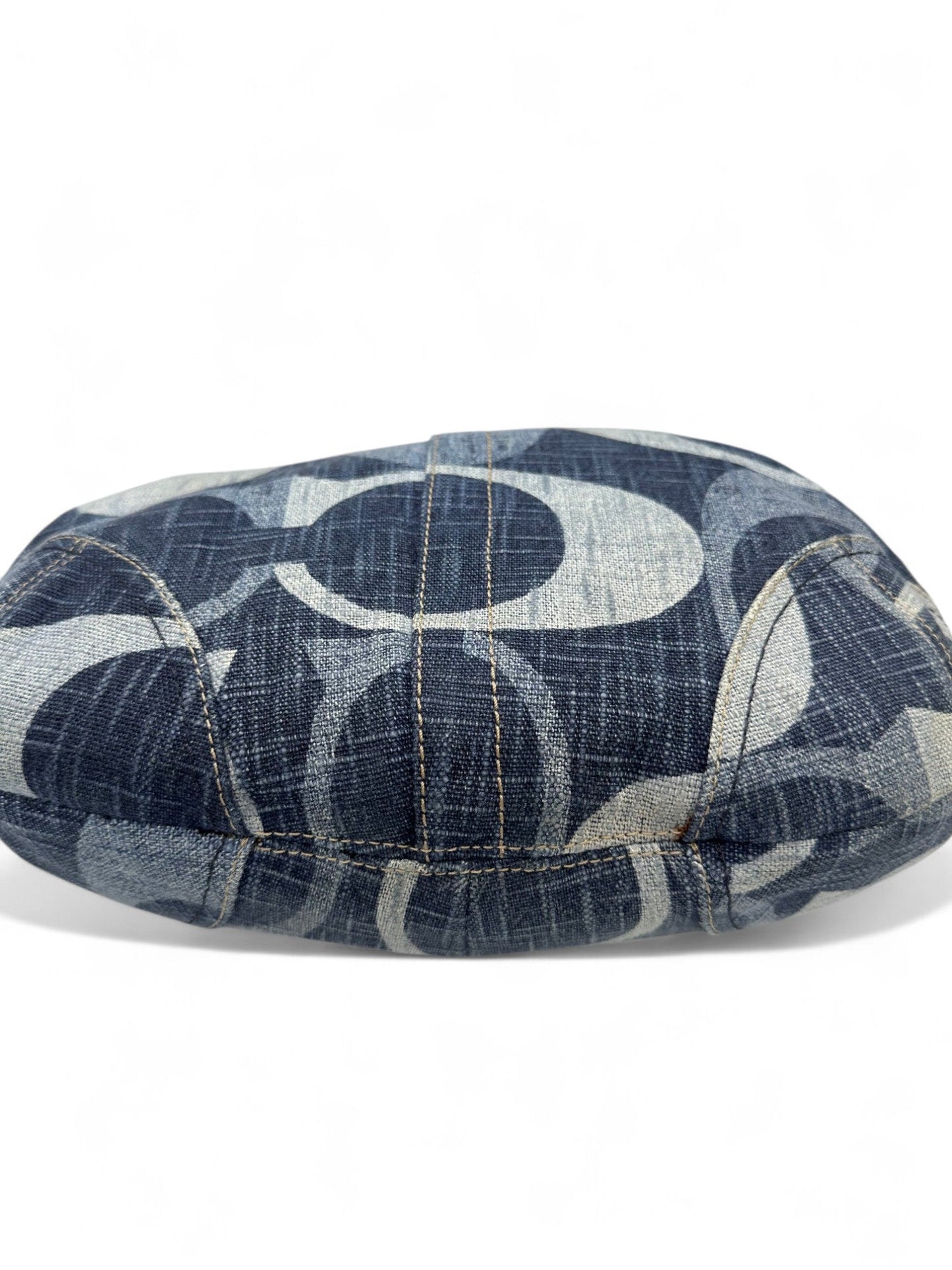 Vintage Coach 10190 Denim Monogram Hobo Shoulder Bag Y2K - Thanks it's Vintage