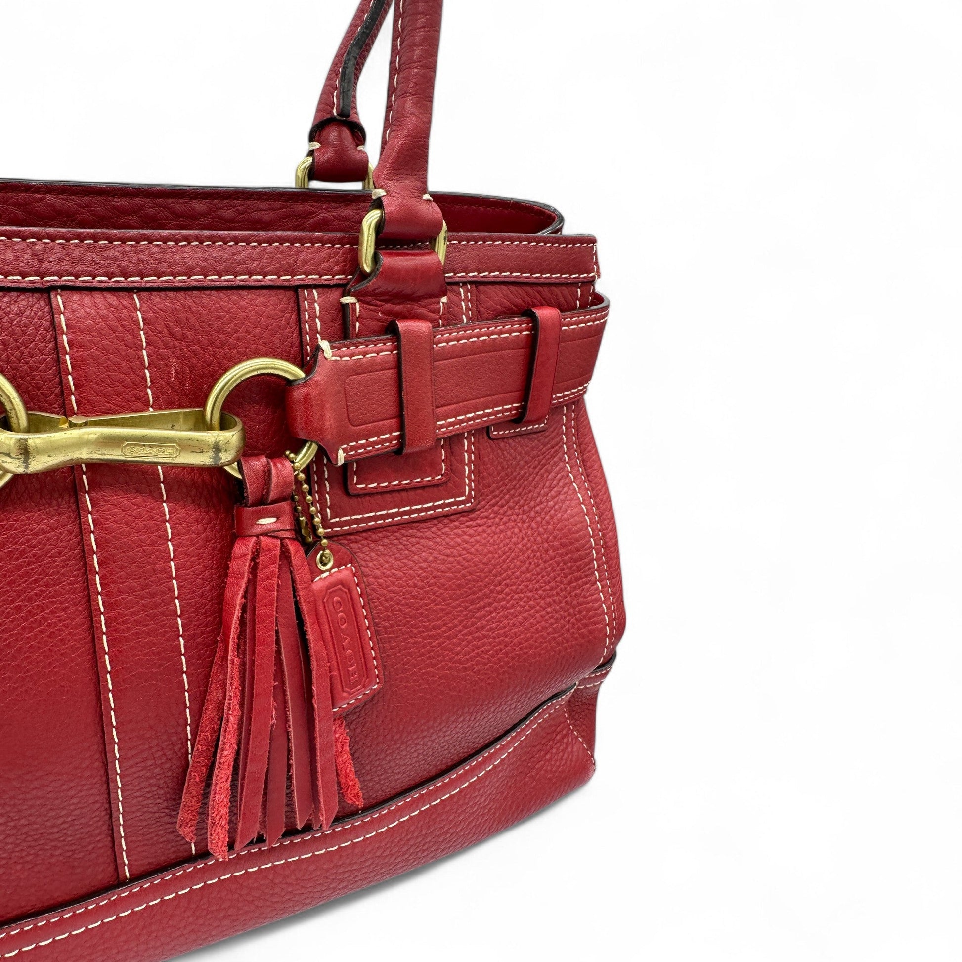 Vintage Coach 10213 Hampton Clip Handbag - Thanks it's Vintage