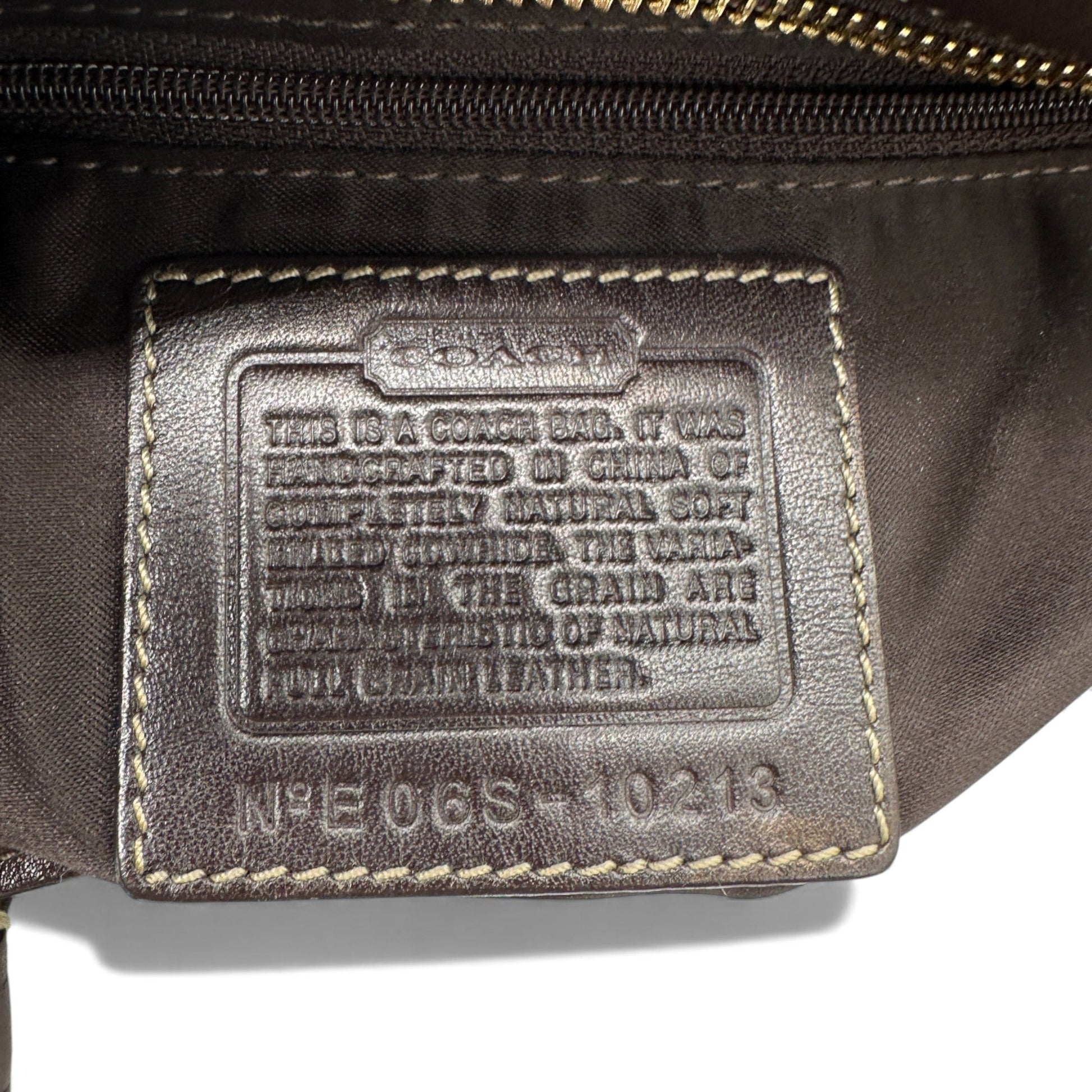 Vintage Coach 10213 Hampton Clip Handbag - Thanks it's Vintage