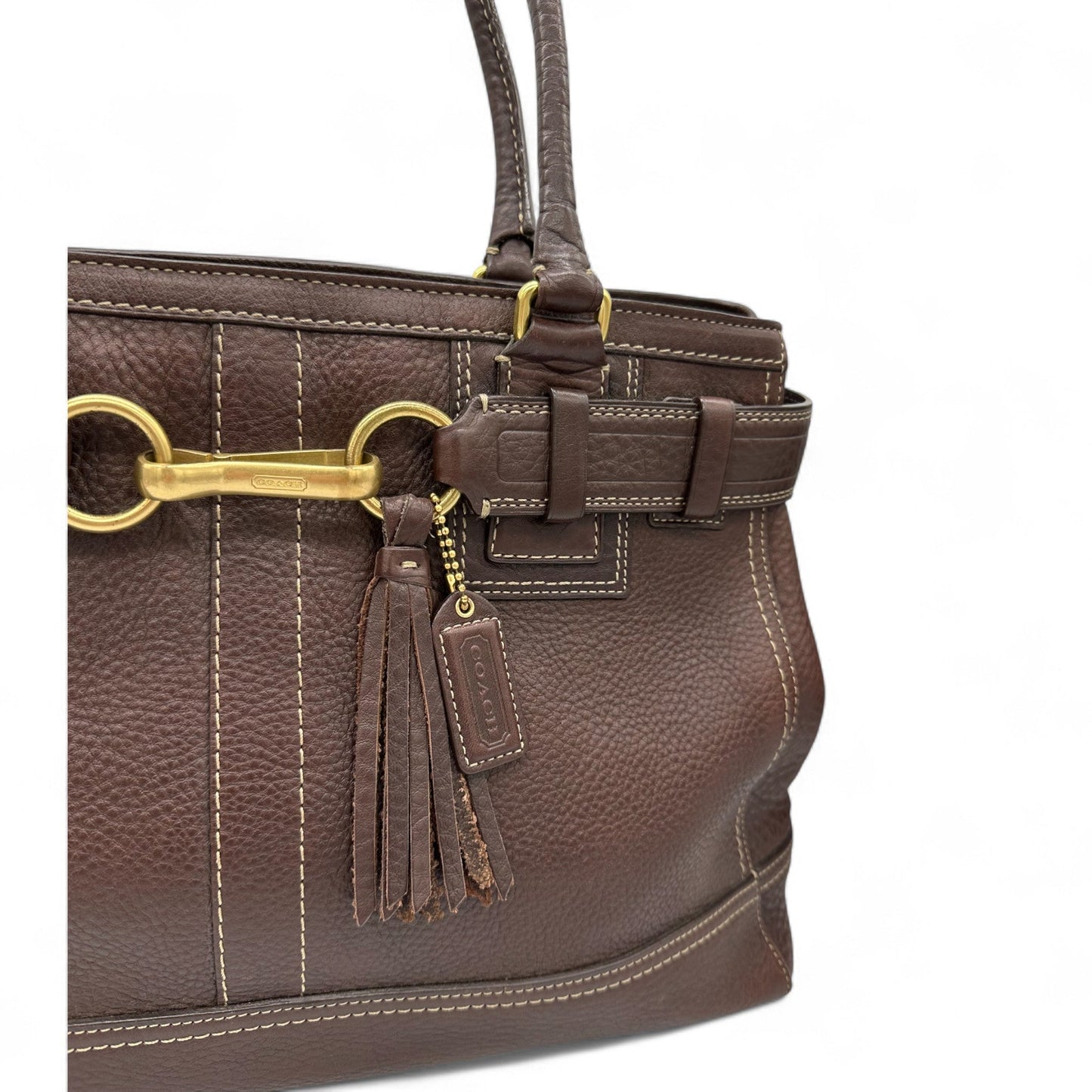 Vintage Coach 10213 Hampton Clip Handbag - Thanks it's Vintage