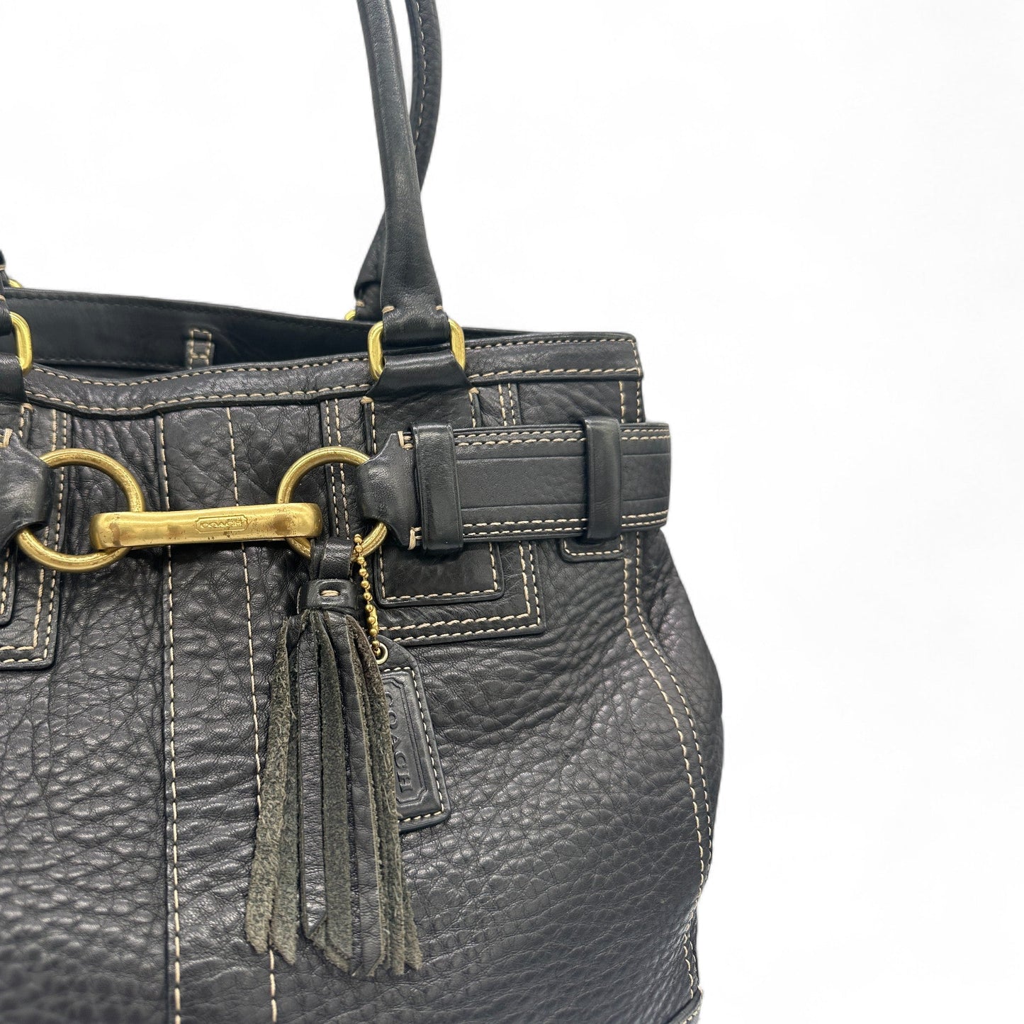 Vintage Coach 10214 Hampton Clip Handbag - Thanks it's Vintage