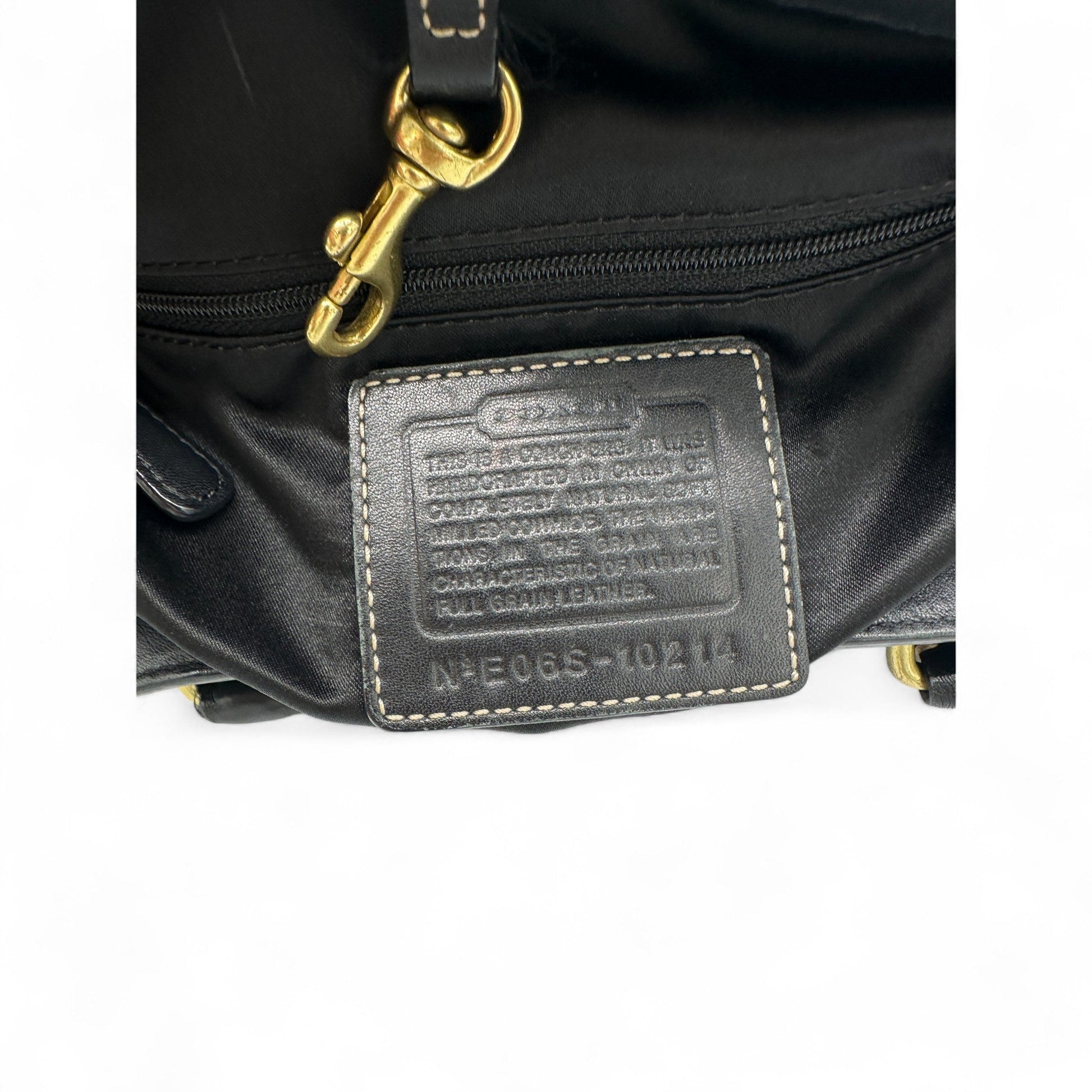 Vintage Coach 10214 Hampton Clip Handbag - Thanks it's Vintage