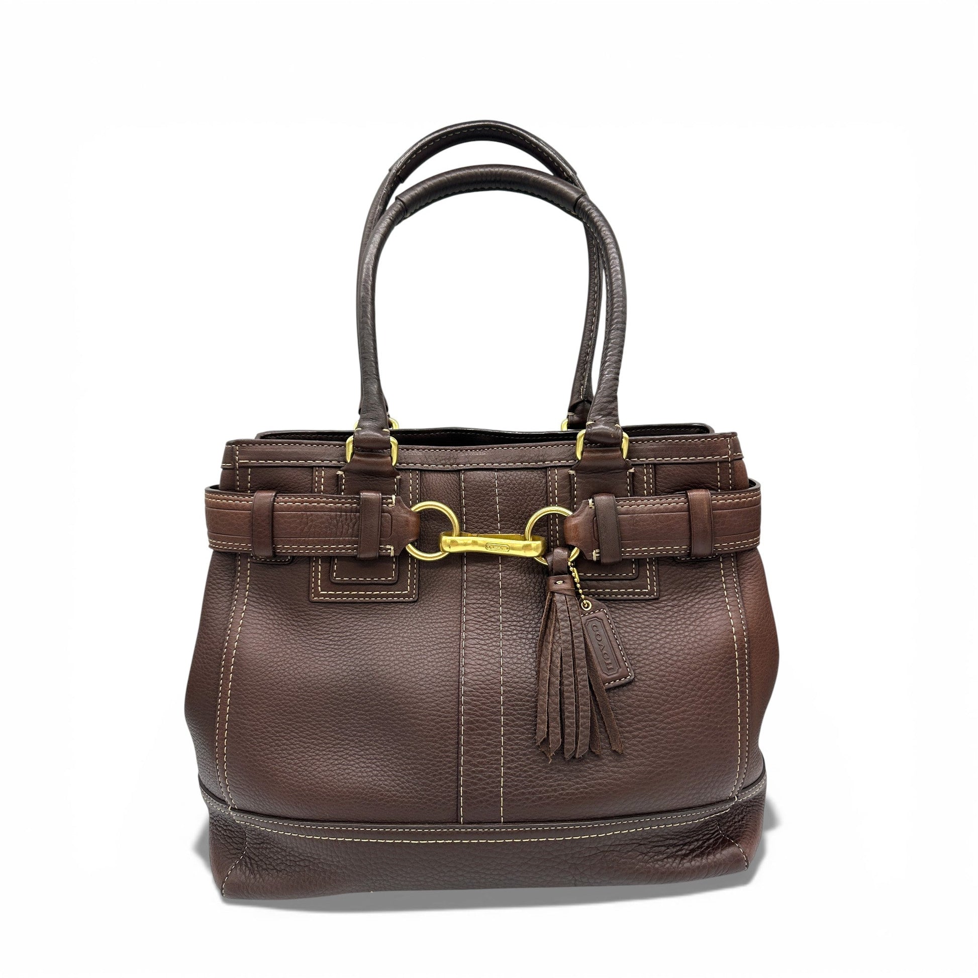 Vintage Coach 10214 Hampton Clip Handbag - Thanks it's Vintage