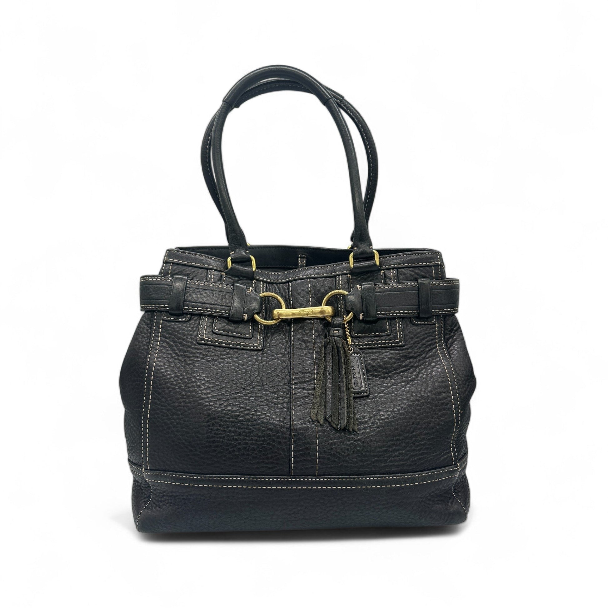 Vintage Coach 10214 Hampton Clip Handbag - Thanks it's Vintage