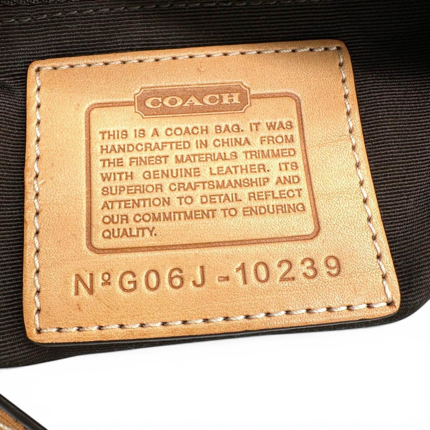 Vintage Coach 10239 Baguette Shoulder Bag - Thanks it's Vintage