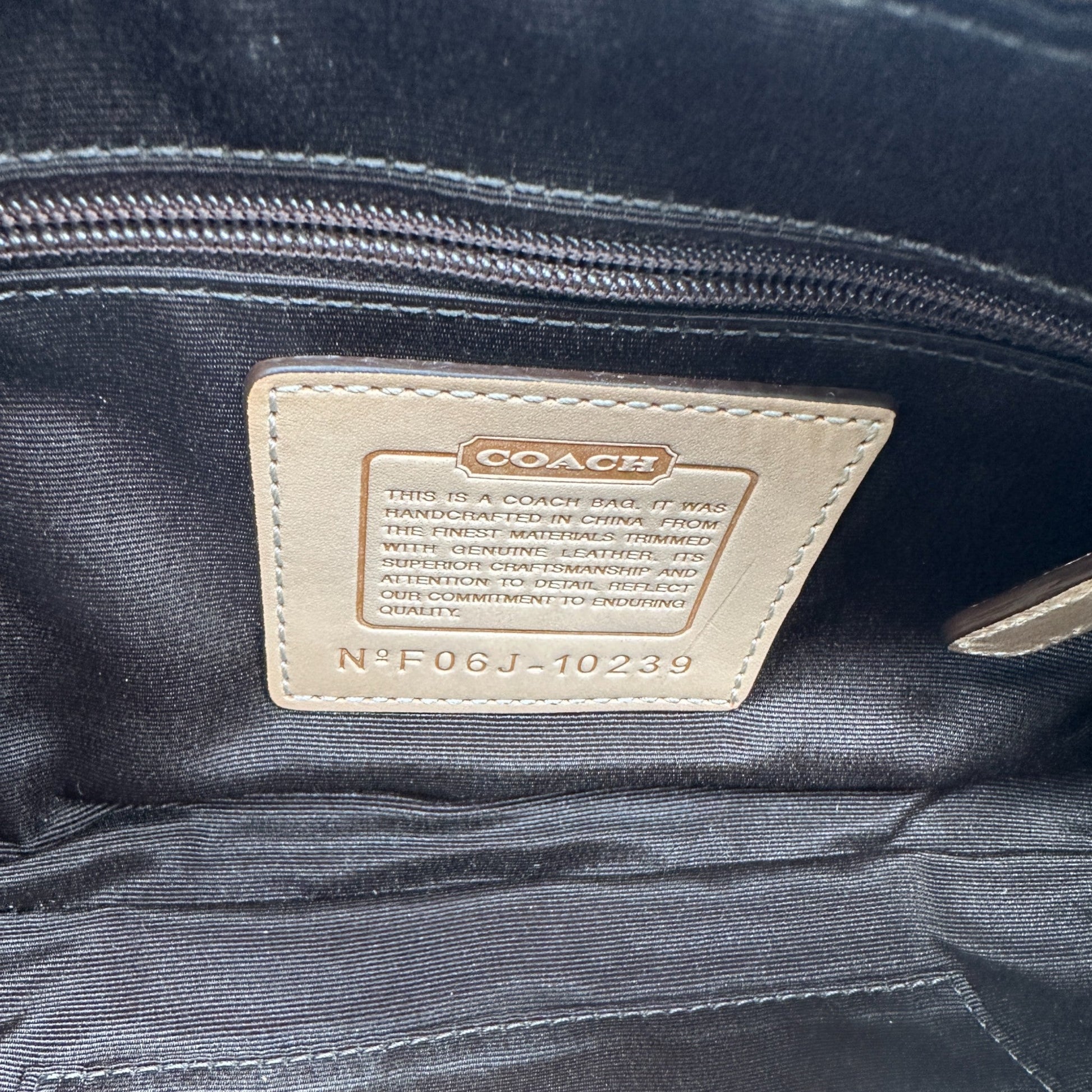 Vintage Coach 10239 Baguette Shoulder Bag - Thanks it's Vintage