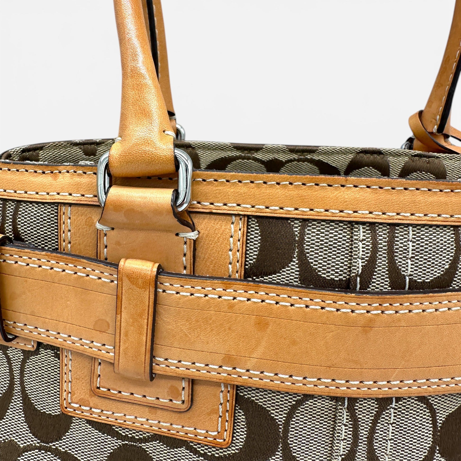 Vintage Coach 10245 Hampton Clip Handbag - Thanks it's Vintage