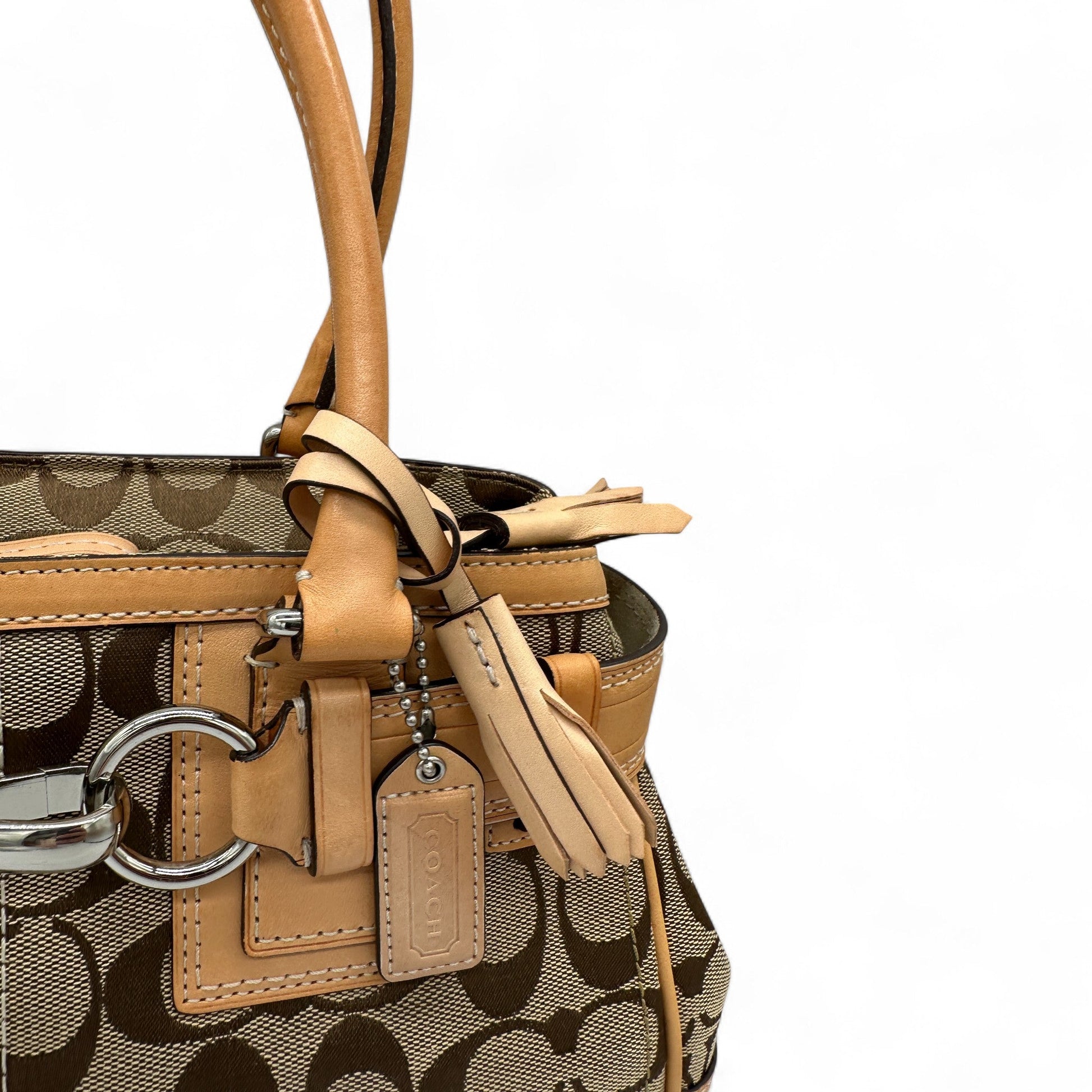 Vintage Coach 10245 Hampton Clip Handbag - Thanks it's Vintage