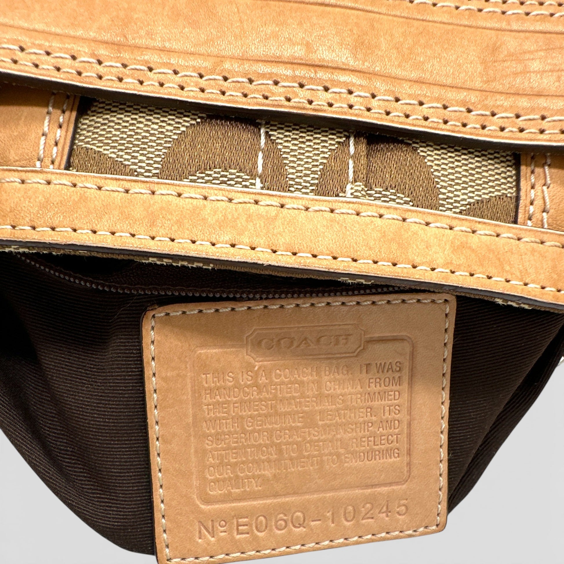 Vintage Coach 10245 Hampton Clip Handbag - Thanks it's Vintage