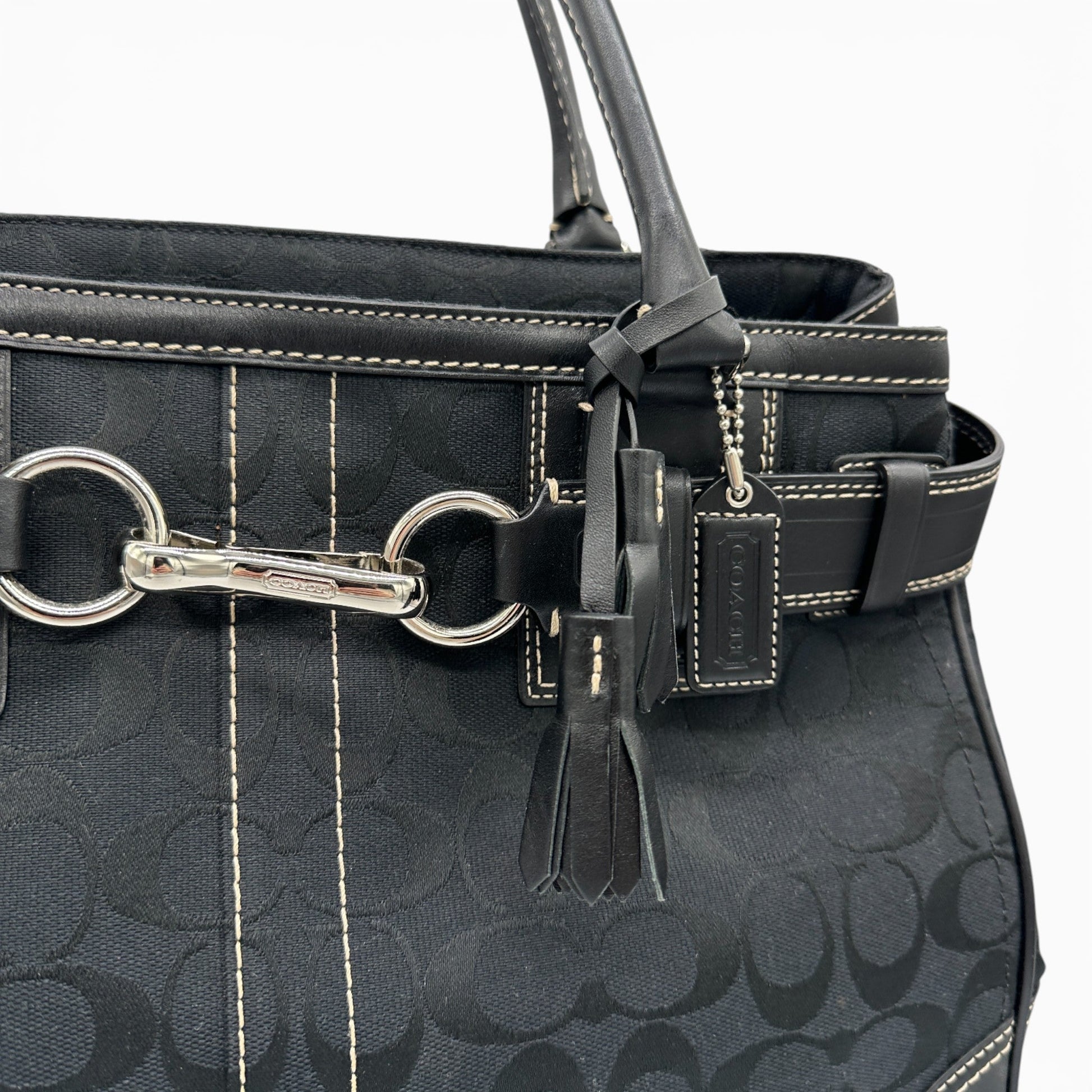 Vintage Coach 10246 Hampton Clip Handbag - Thanks it's Vintage