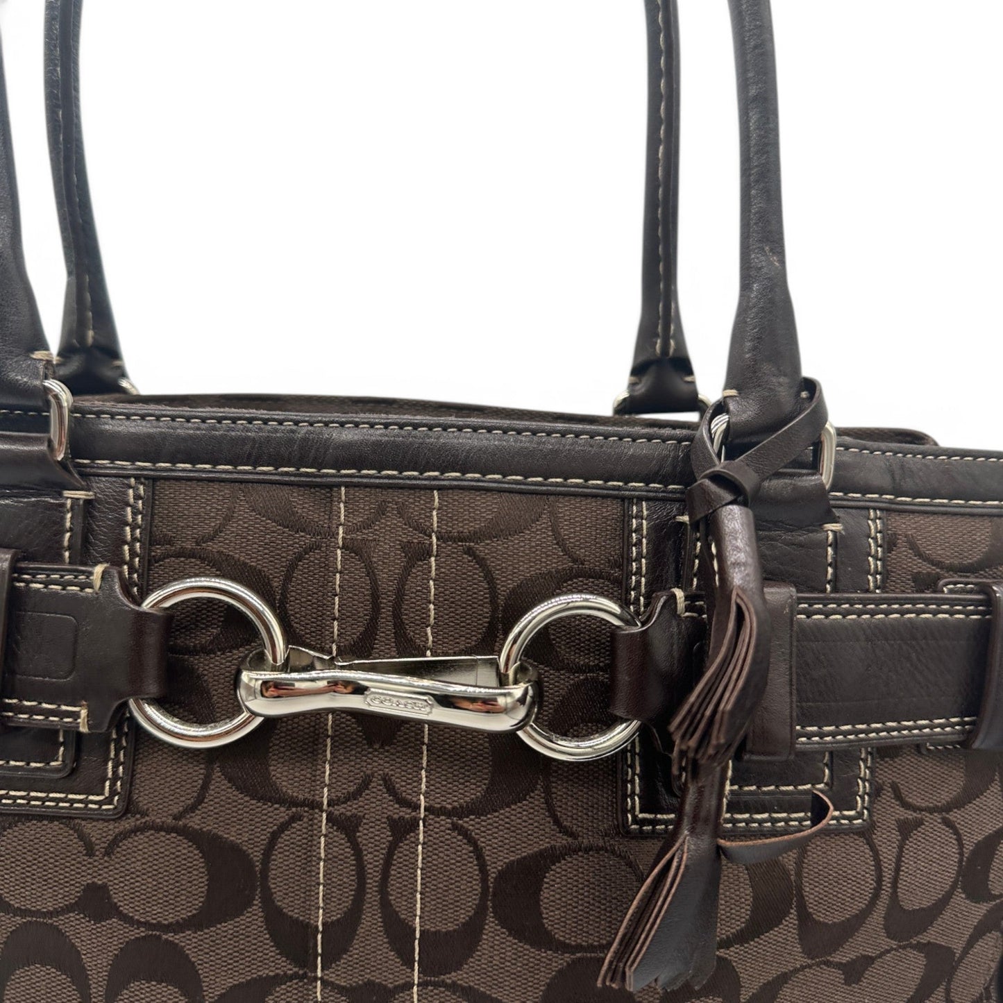 Vintage Coach 10246 Hampton Clip Handbag - Thanks it's Vintage