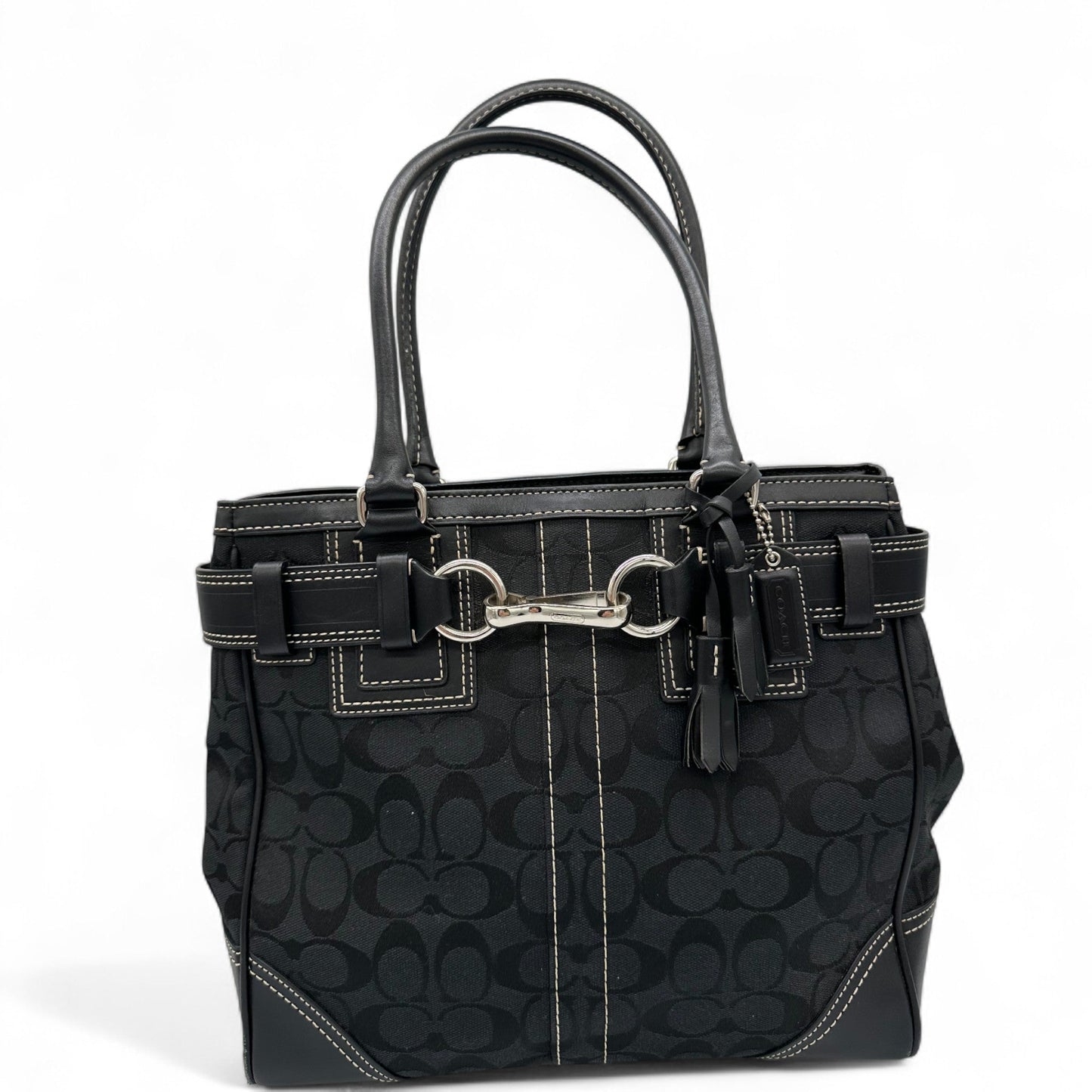 Vintage Coach 10247 Hampton Clip Handbag - Thanks it's Vintage