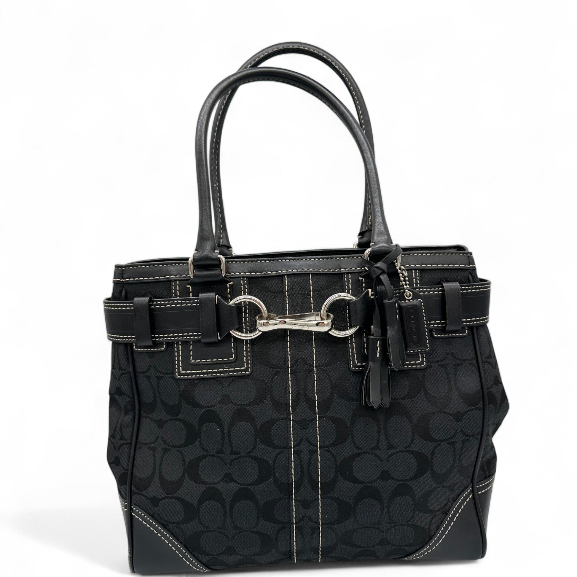 Vintage Coach 10247 Hampton Clip Handbag - Thanks it's Vintage