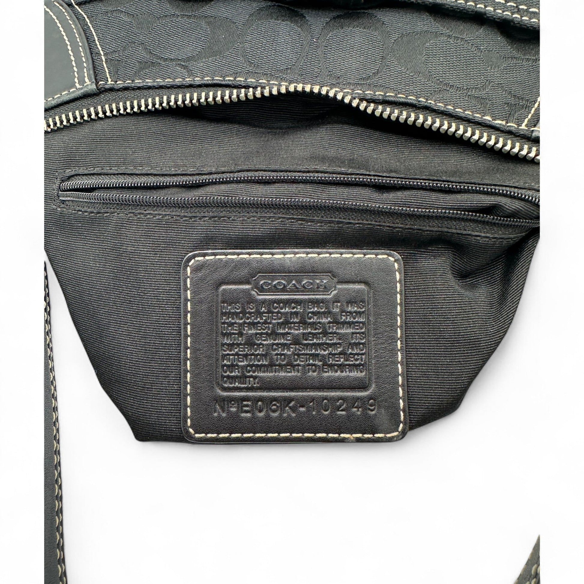 Vintage Coach 10249 Hampton Clip Shoulder Bag with Adjustable Strap - Thanks it's Vintage