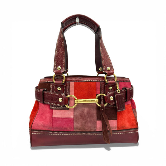 Vintage Coach 10299 Patchwork Hampton Clip Handbag - Thanks it's Vintage