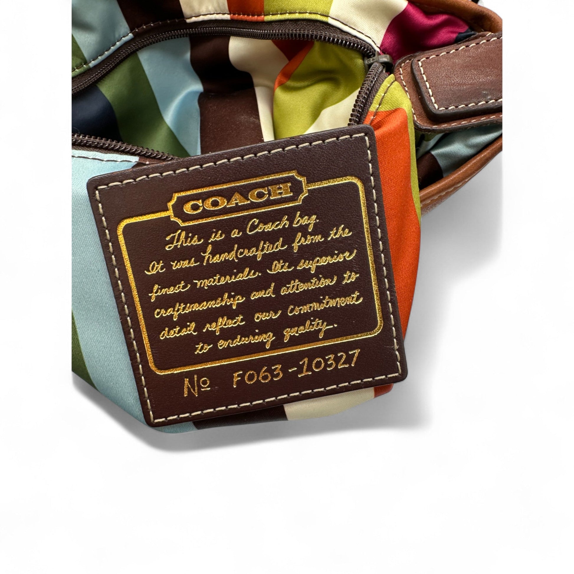 Vintage Coach 10327 65th Anniversary Legacy Shoulder Bag - Thanks it's Vintage