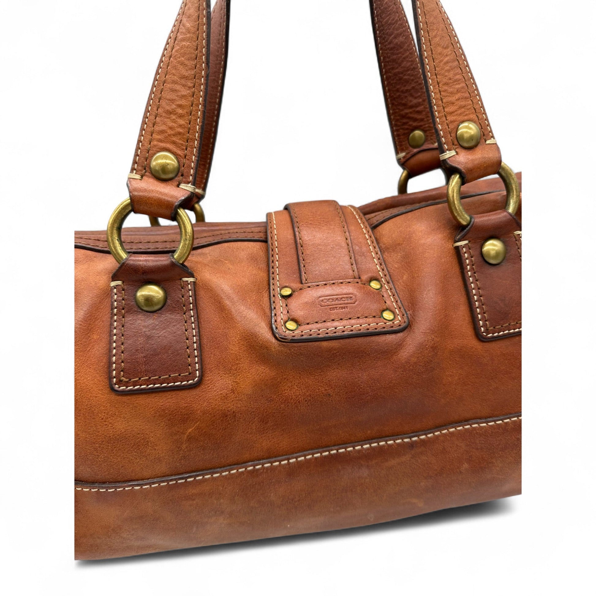 Vintage Coach 10330 Limited Edition 65th Anniversary Legacy Buckle Shoulder Bag - Thanks it's Vintage