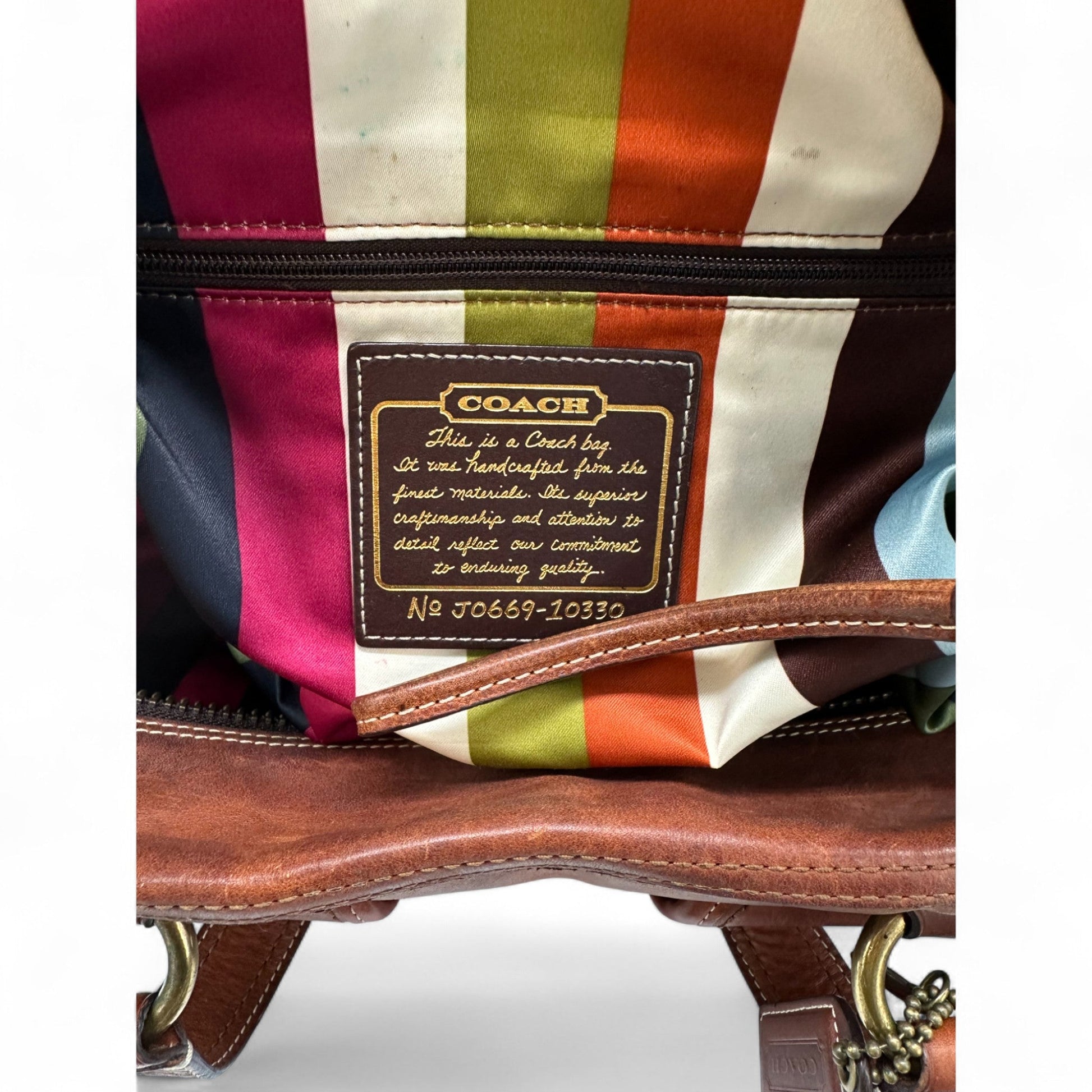 Vintage Coach 10330 Limited Edition 65th Anniversary Legacy Buckle Shoulder Bag - Thanks it's Vintage