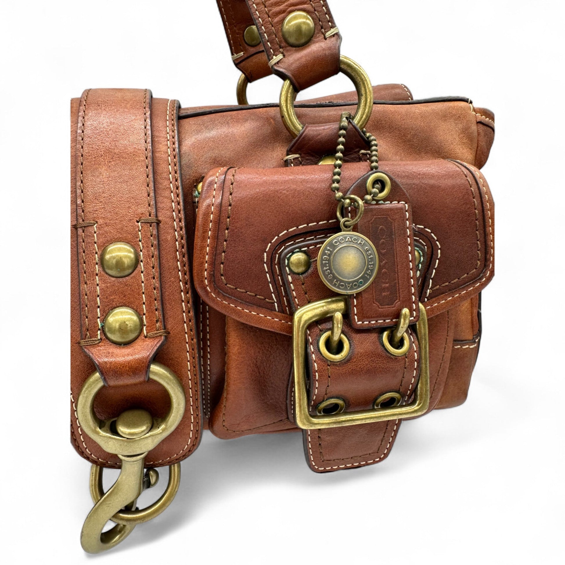 Vintage Coach 10330 Limited Edition 65th Anniversary Legacy Buckle Shoulder Bag - Thanks it's Vintage