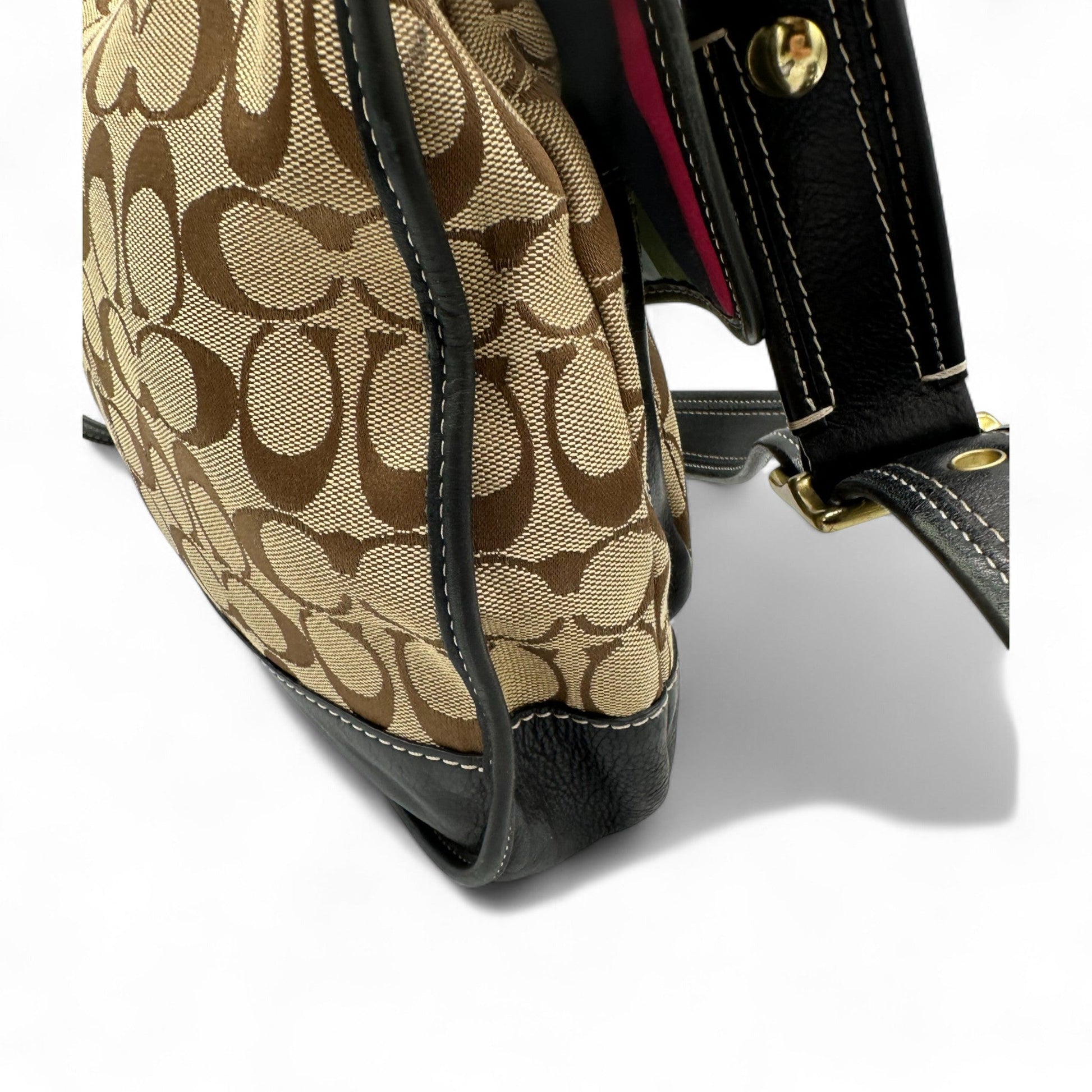 Vintage Coach 10336 65th Anniversary Turnlock Legacy Crossbody Bag - Thanks it's Vintage