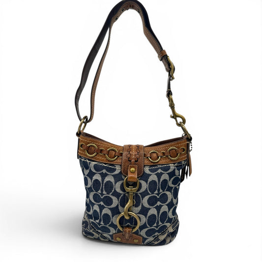 Vintage Coach 10405 Denim Shoulder Bag - Thanks it's Vintage