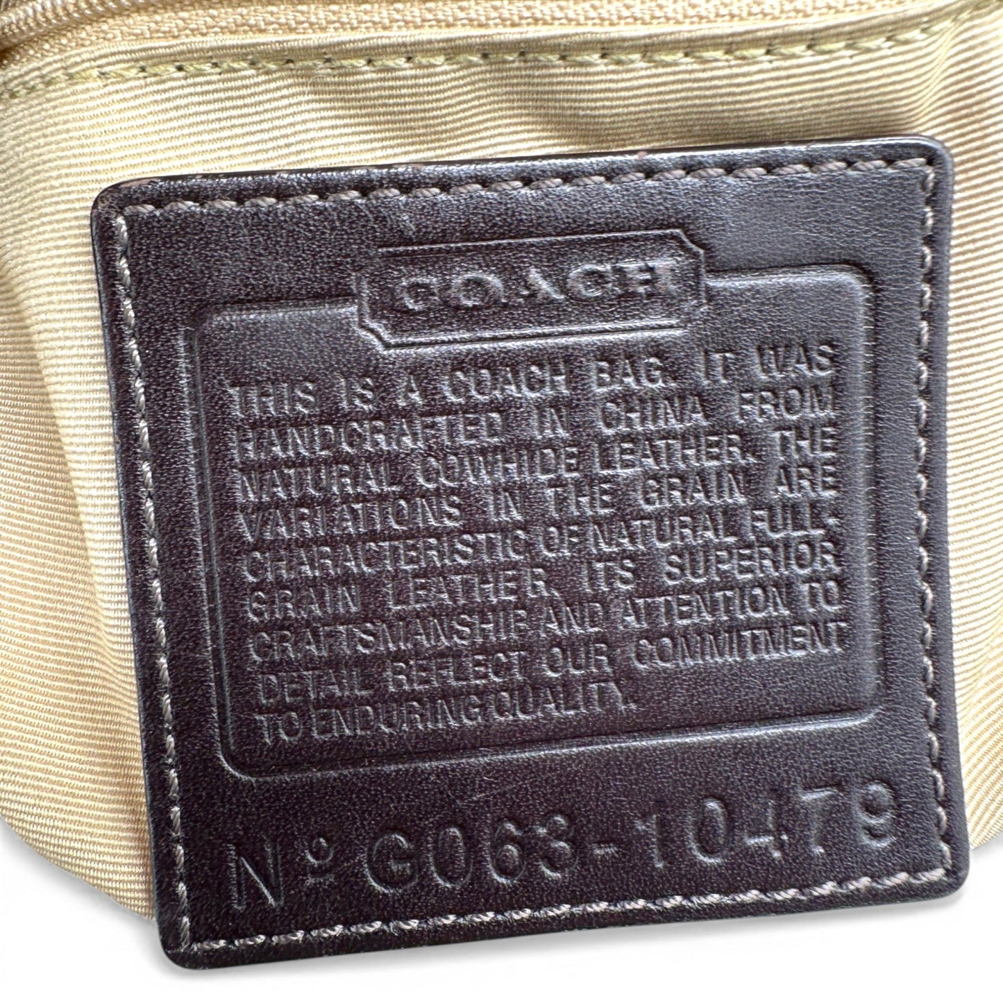 Vintage Coach 10479 Soho Shoulder Bag - Thanks it's Vintage