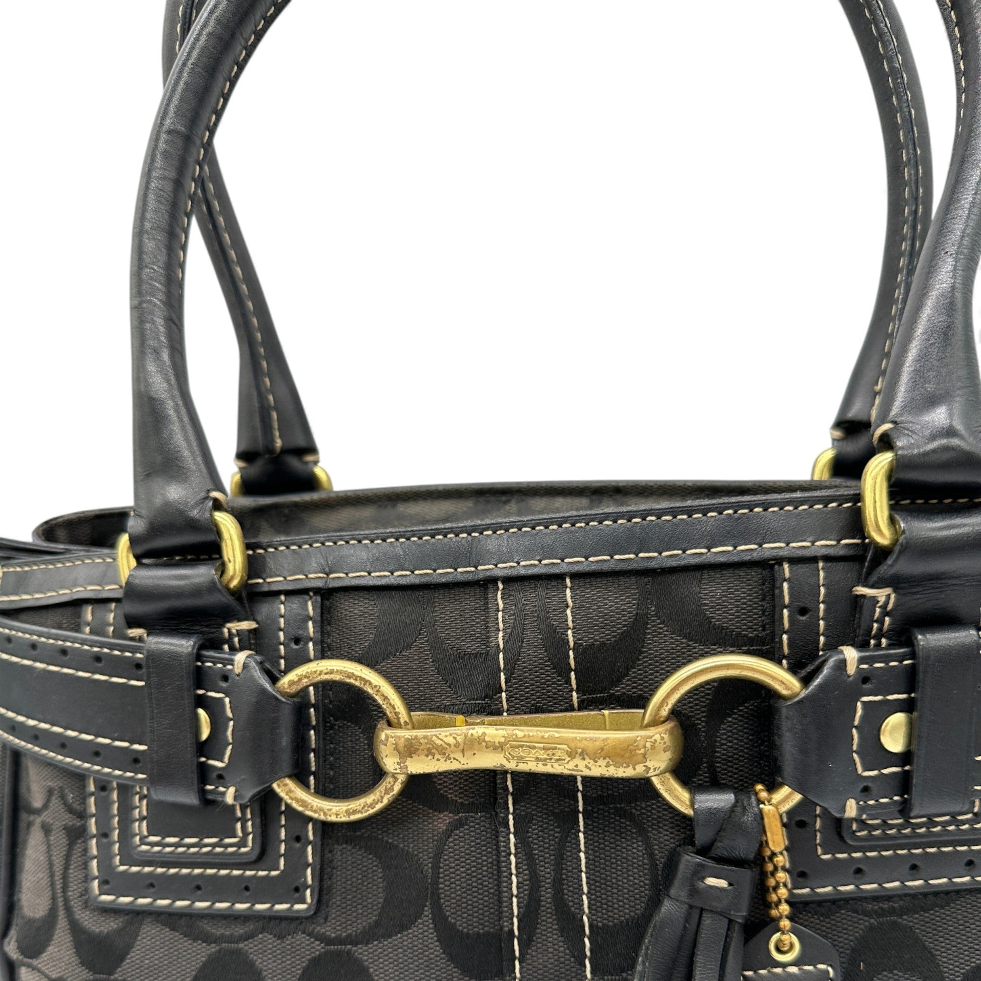 Vintage Coach 10507 Hampton Clip Handbag - Thanks it's Vintage