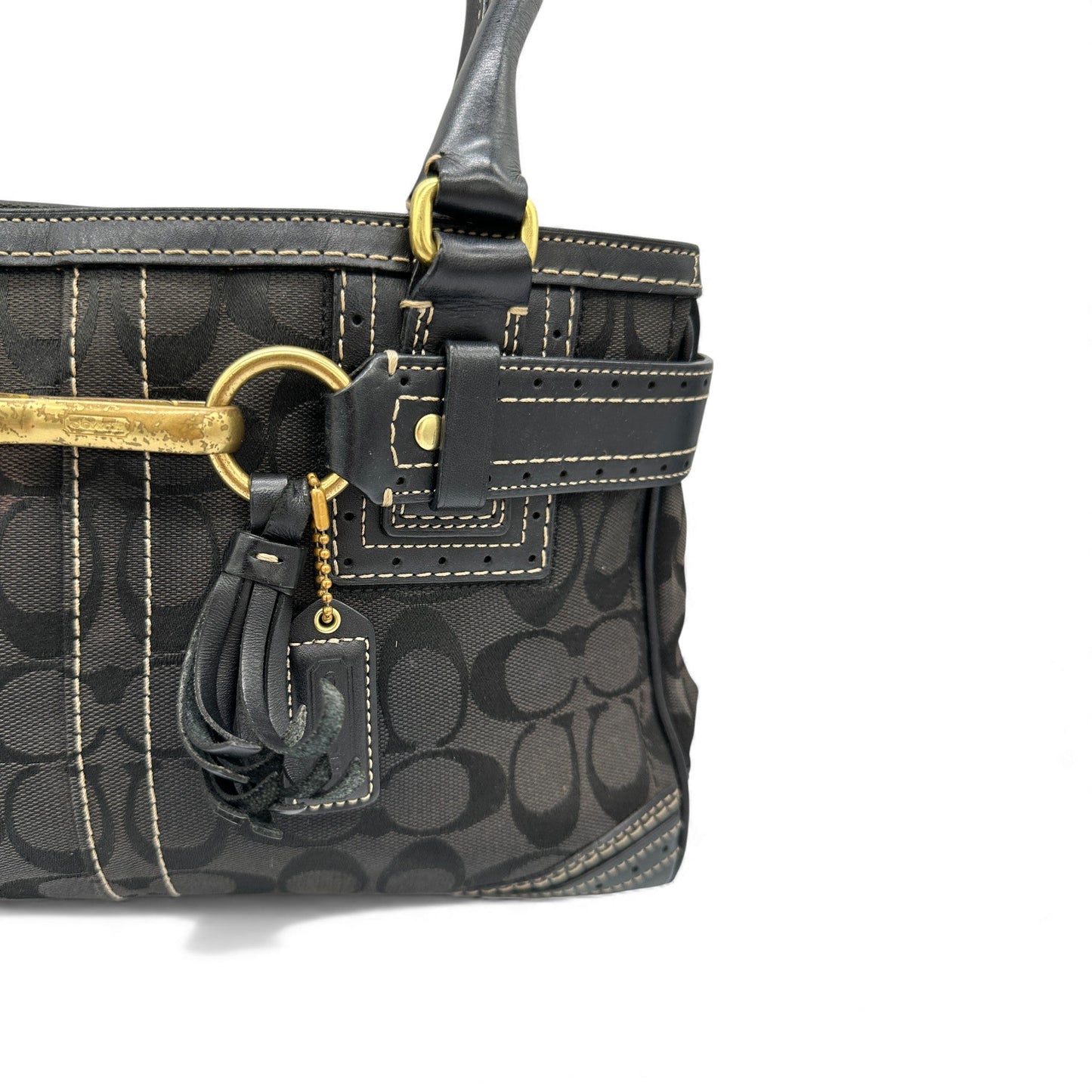 Vintage Coach 10507 Hampton Clip Handbag - Thanks it's Vintage