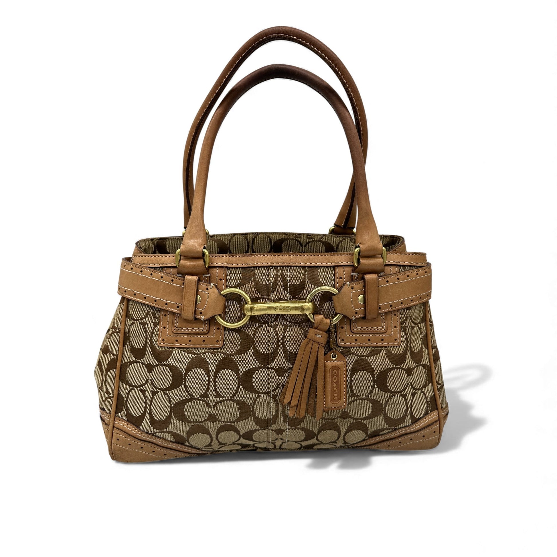 Vintage Coach 10507 Hampton Clip Handbag - Thanks it's Vintage