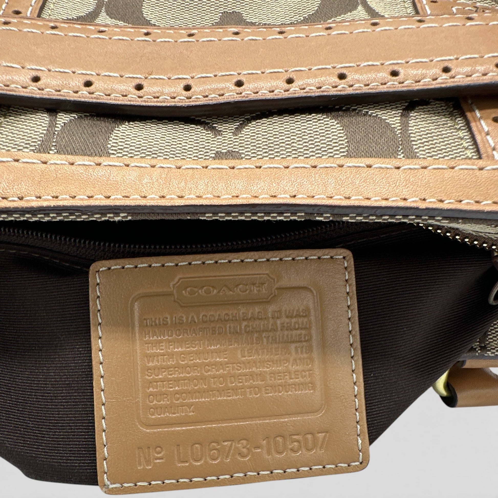 Vintage Coach 10507 Hampton Clip Handbag - Thanks it's Vintage