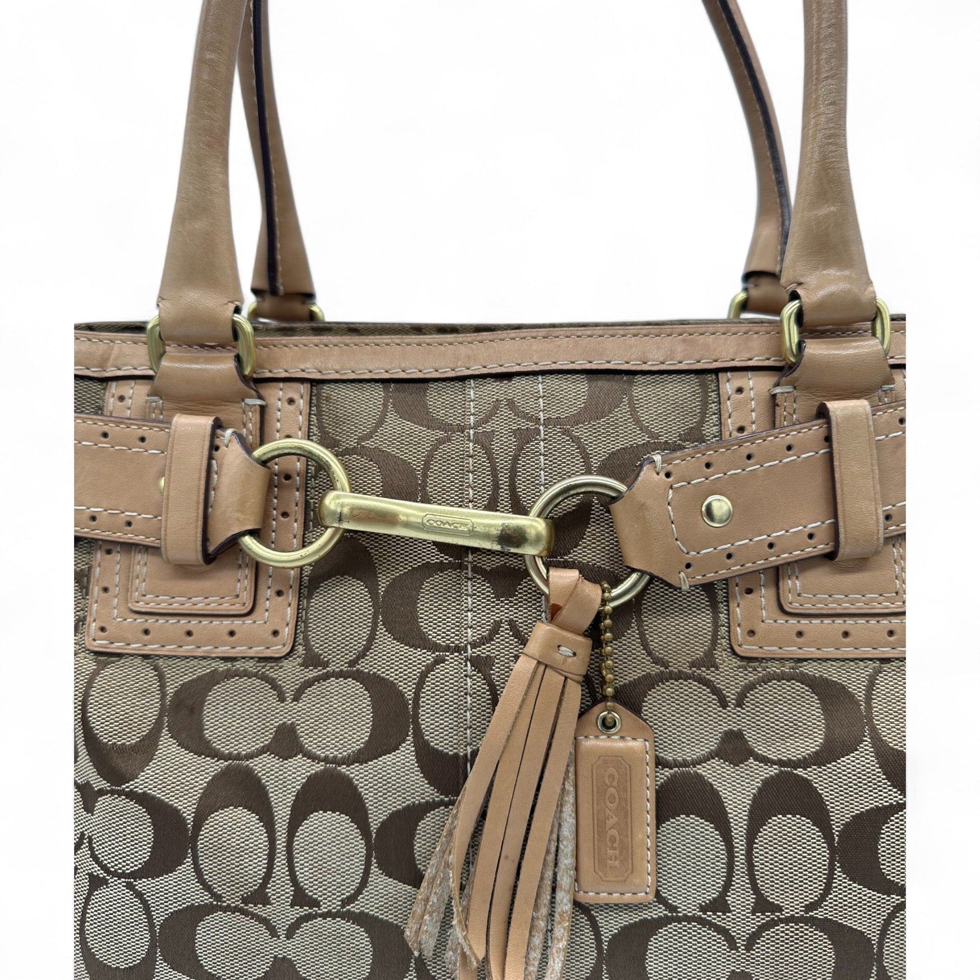 Vintage Coach 10508 Hamptons Horsebit Handbag - Thanks it's Vintage