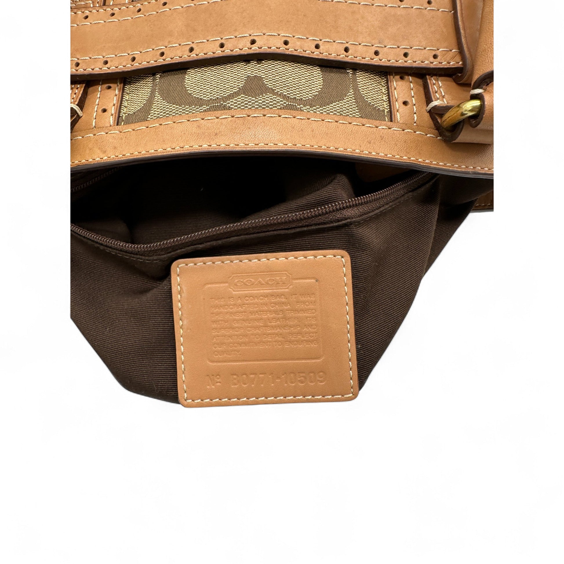 Vintage Coach 10509 Hampton Clip Handbag - Thanks it's Vintage