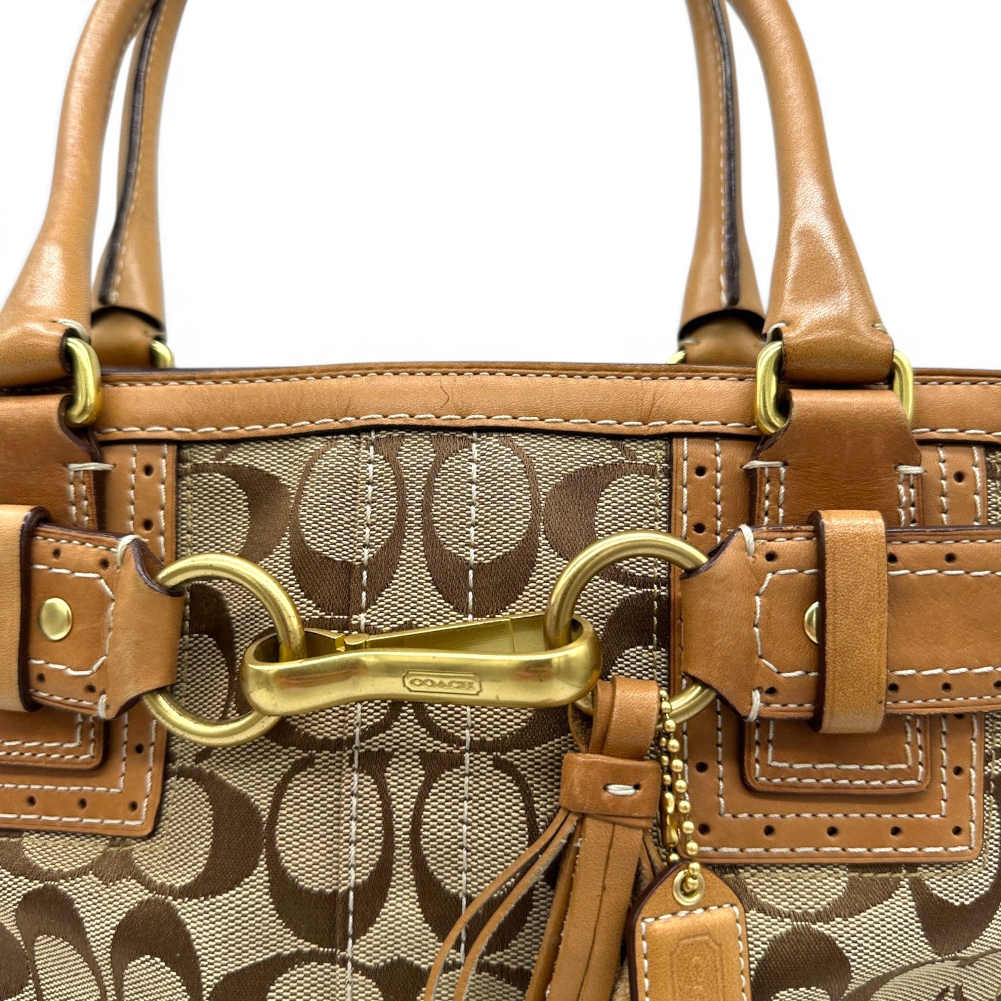 Vintage Coach 10509 Hampton Clip Handbag - Thanks it's Vintage